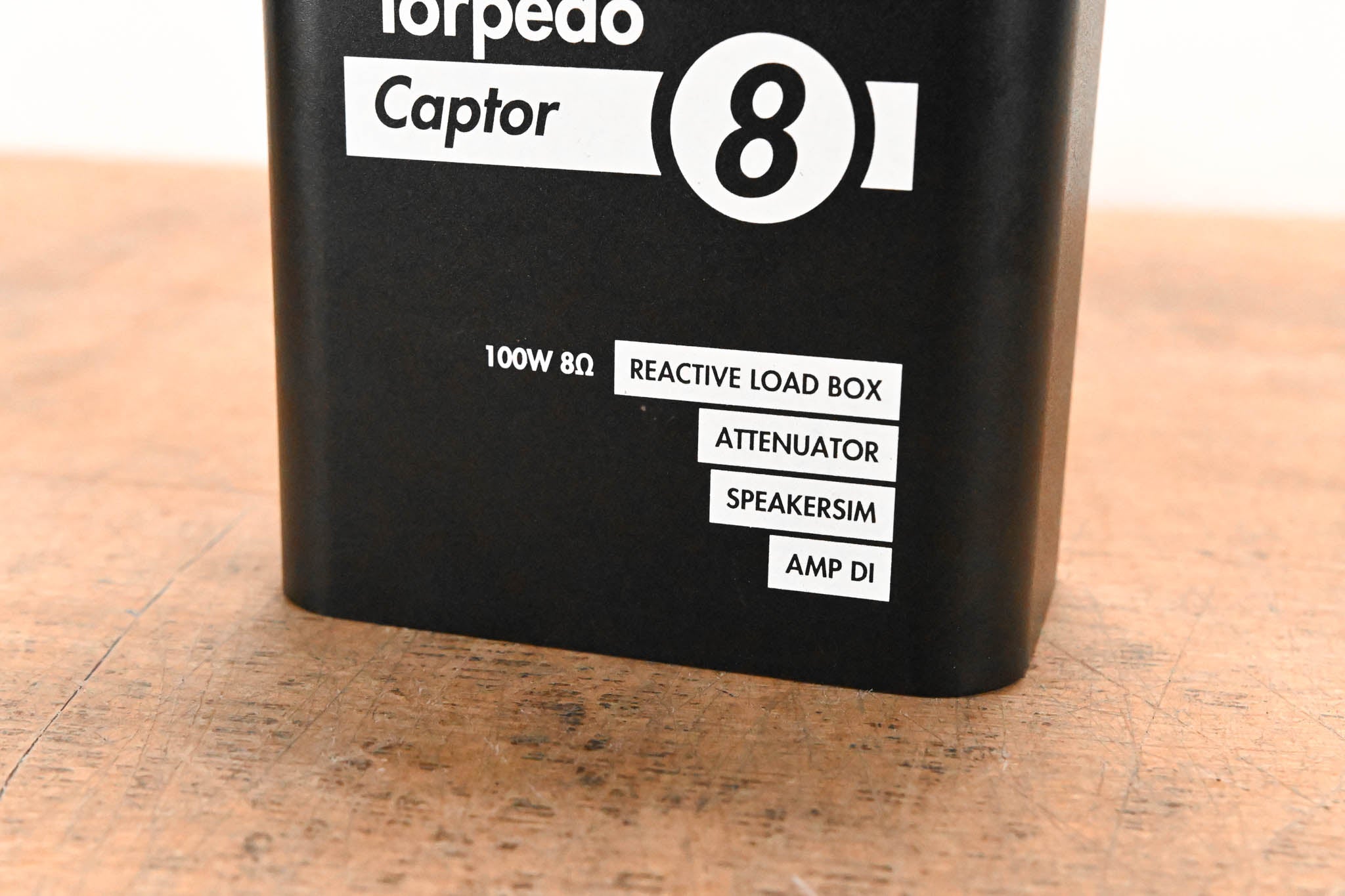 Two Notes Torpedo Captor 8Ω Reactive Load Box & DI (NO PSU)
