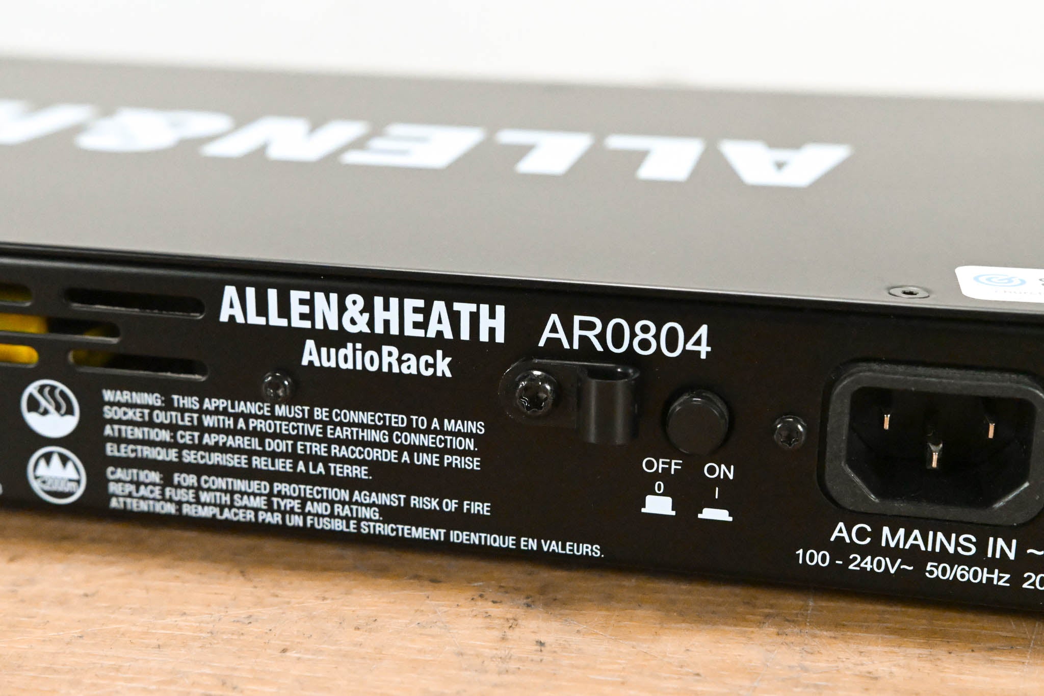 Allen & Heath AR84 8in / 4out Expansion AudioRack for GLD and Qu Mixers