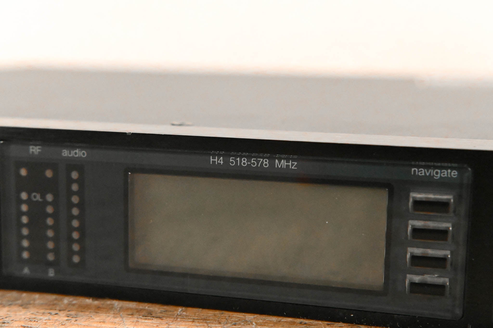 Shure UR4D+ Dual-Channel UHF Wireless Receiver - H4 Band: 518-578 MHz