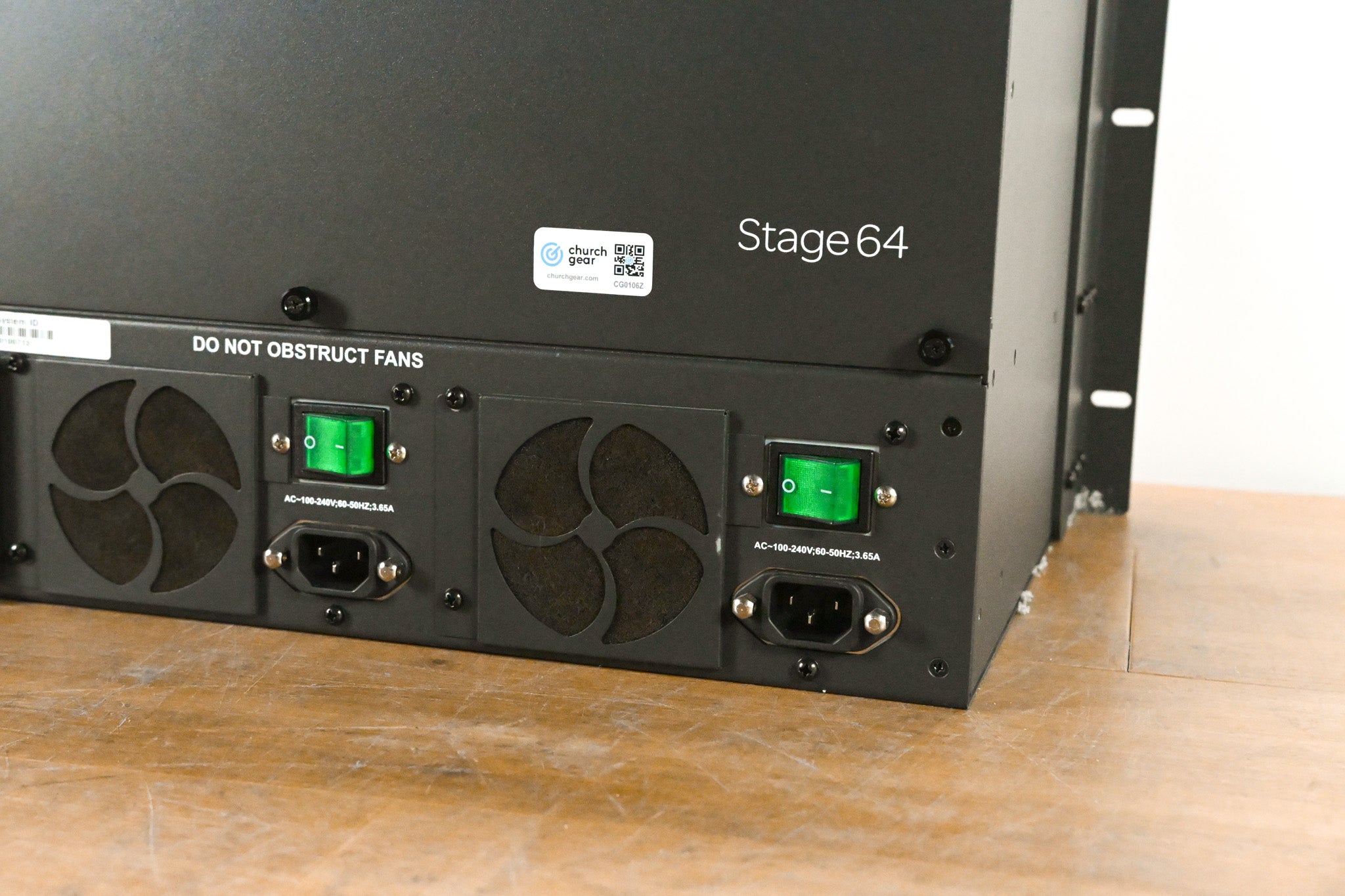 AVID VENUE Stage 64 Stage Rack - 48x24 + 8 AES I/O w/ MADI & Word Clock