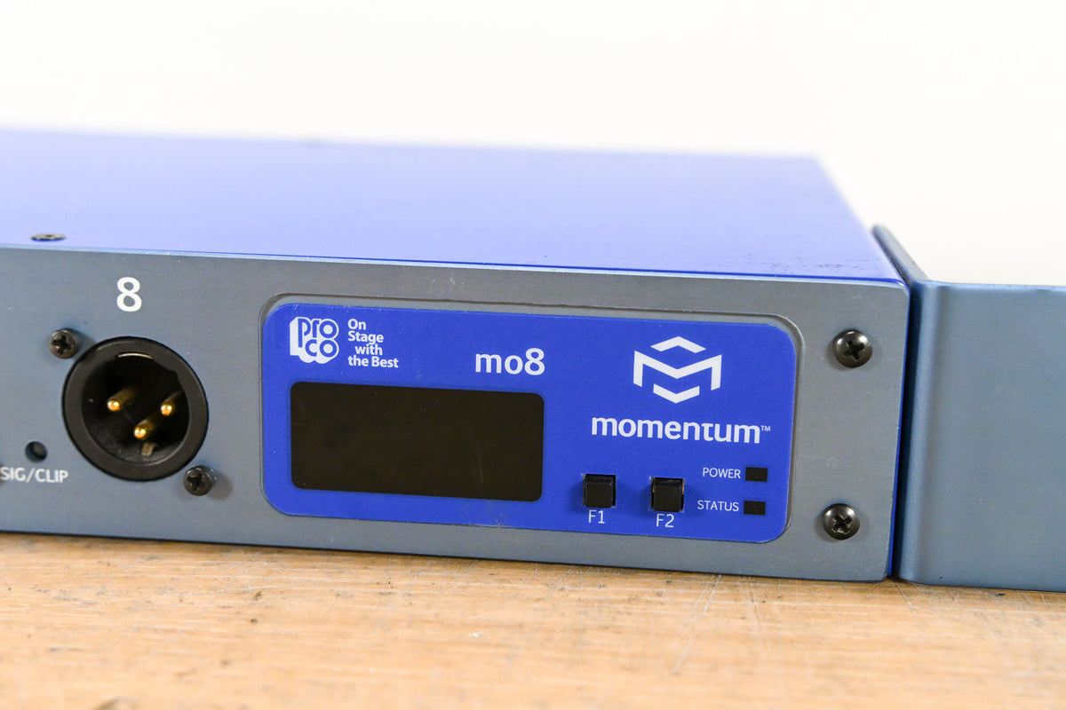 ProCo Momentum mo8 Digital Snake System (NO POWER SUPPLY)