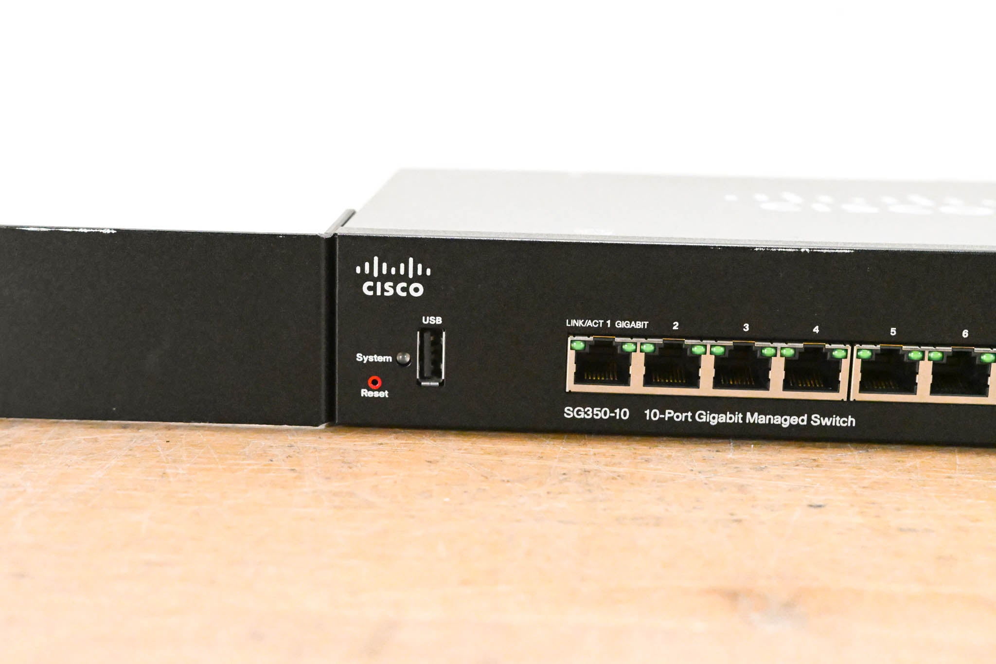 Cisco SG350-10 10-Port Gigabit Managed Switch (NO POWER SUPPLY)