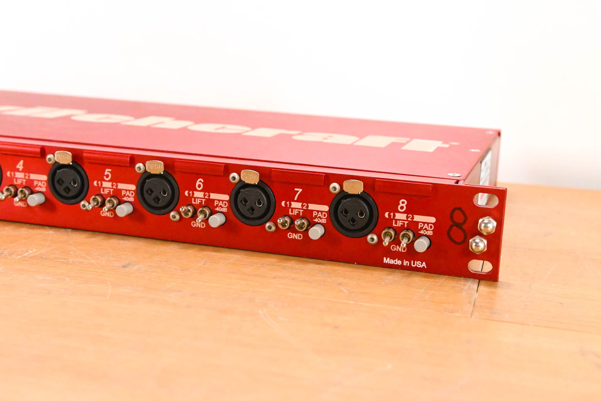 Switchcraft RMAS8 8-Input 3-Way Splitter