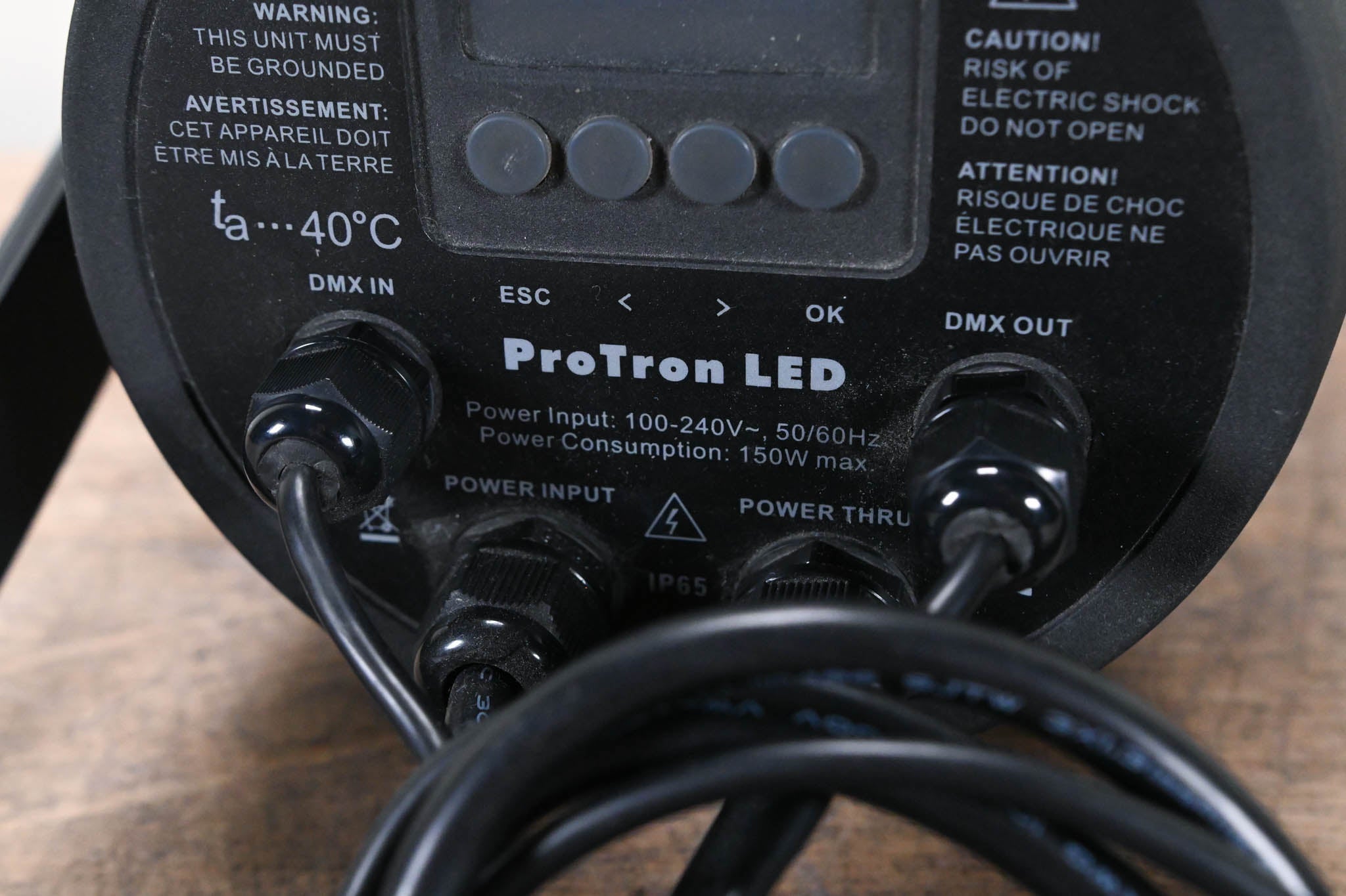 Elation ProTron LED 6,500K Cool White LED Strobe Light