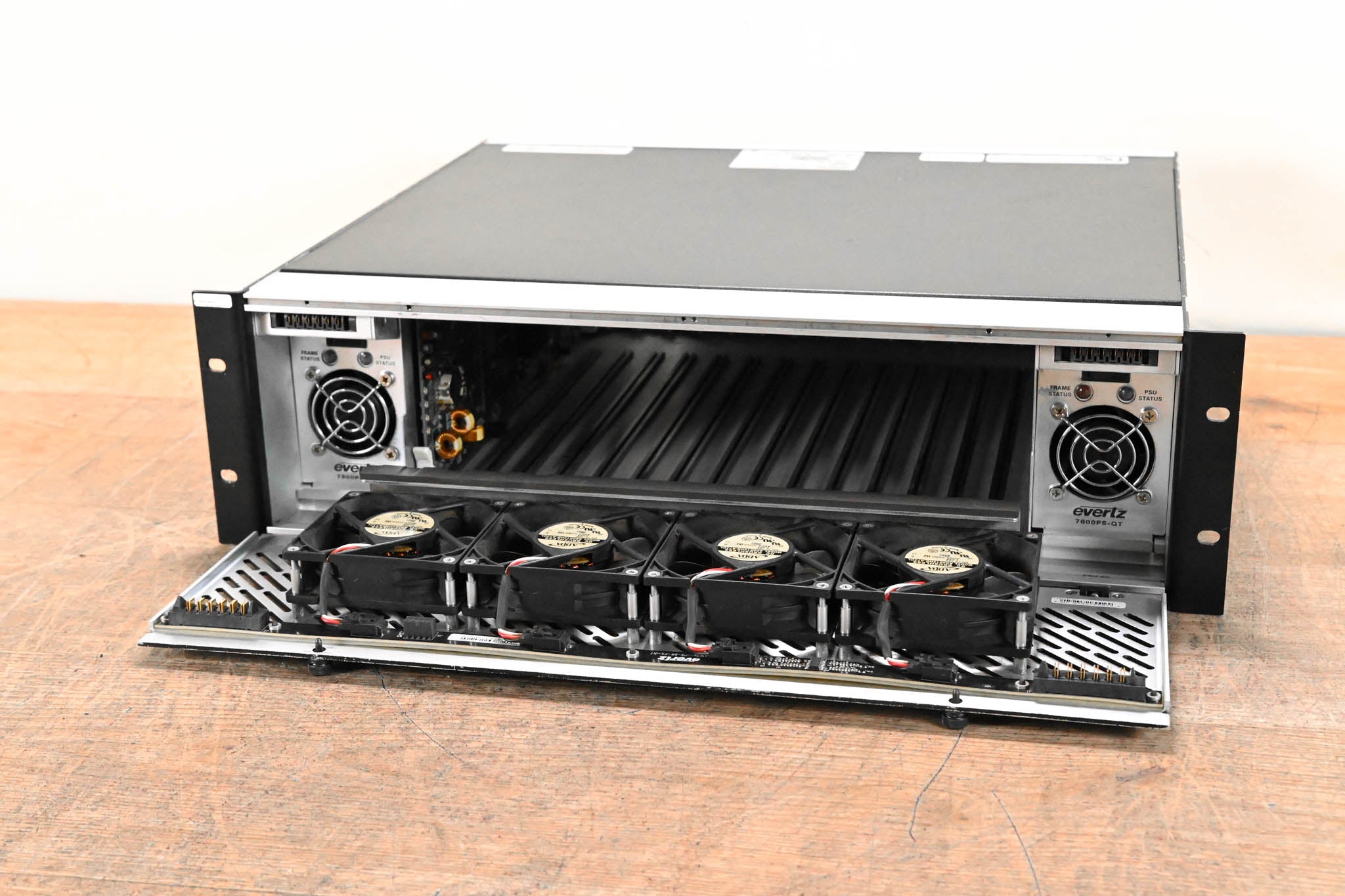 Evertz 7800FR 3RU Rackmount MultiFrame with Cards