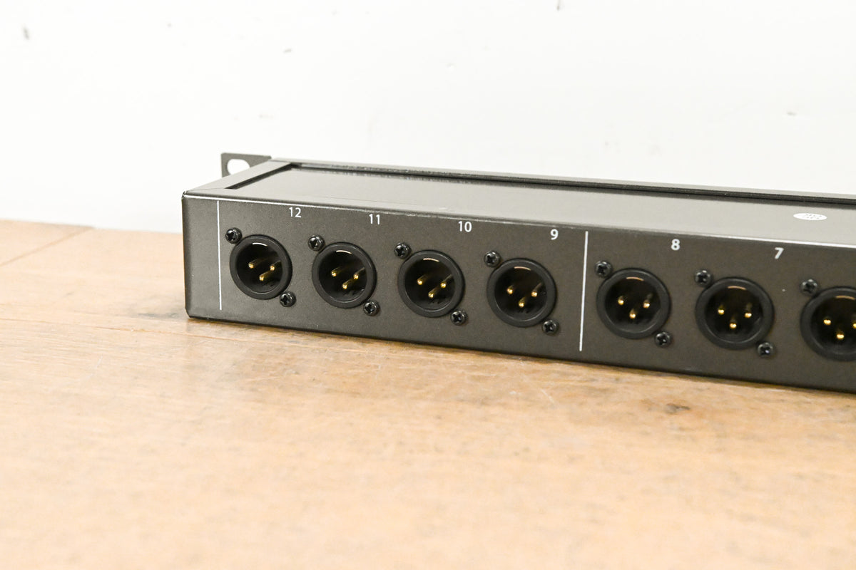 Hosa PDR-369 XLR3F to XLR3M Patch Bay