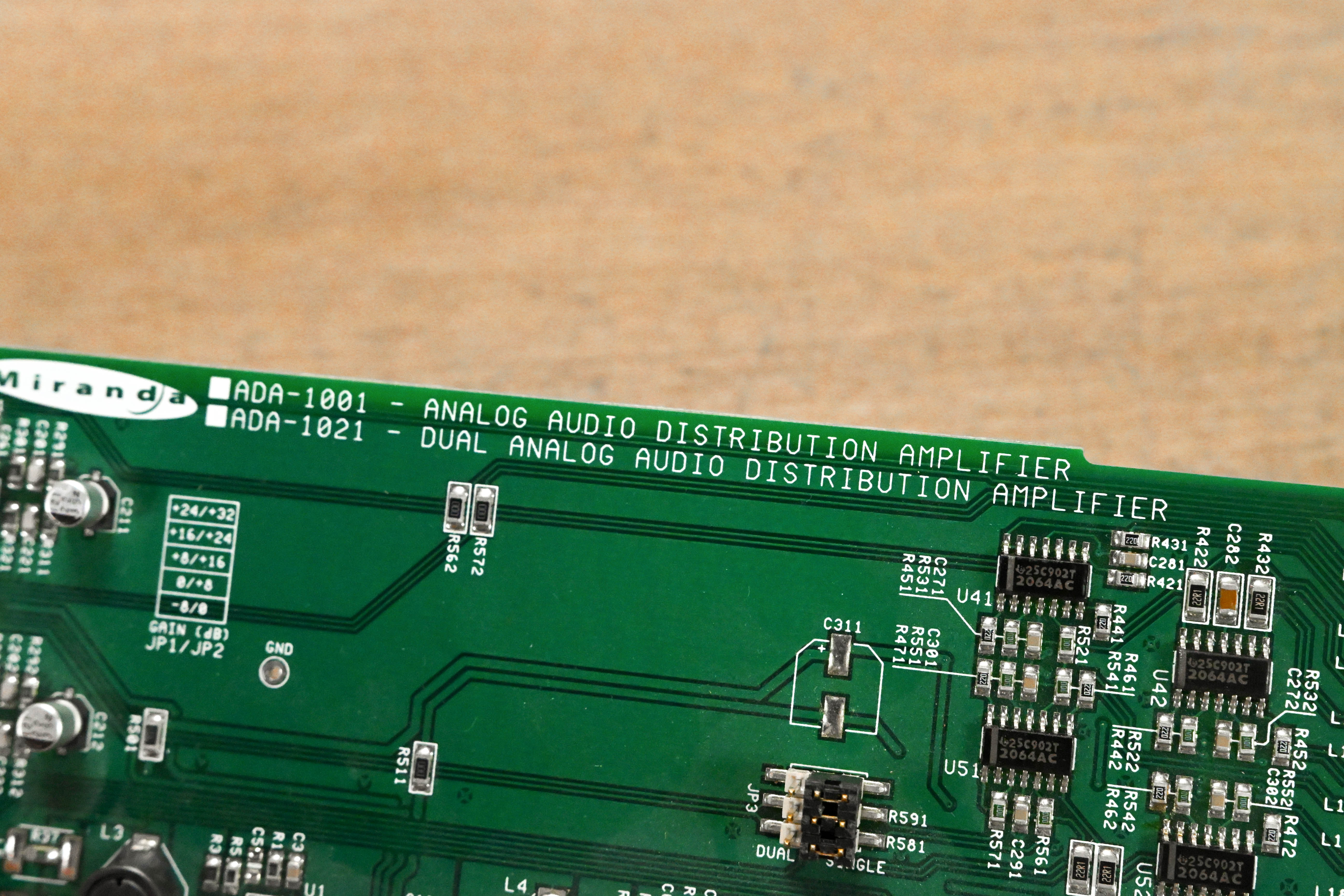 Miranda ADA-1021 Dual Analog Audio Distribution Amplifier