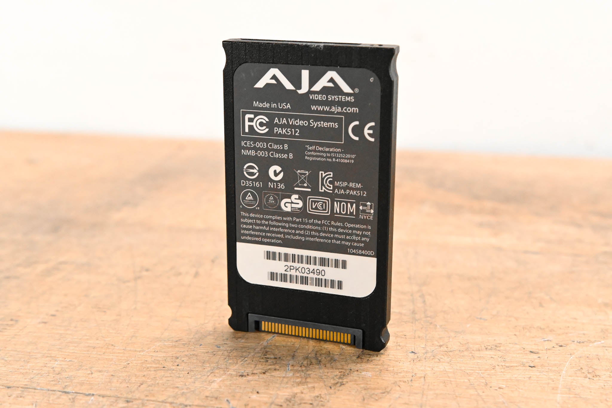 AJA PAK512 SSD Module for Ki Pro Systems