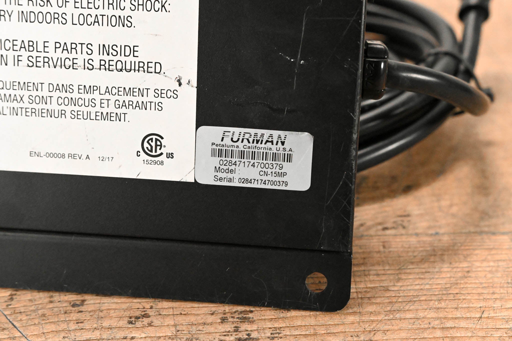 Furman CN-15MP Contractor Series MiniPort