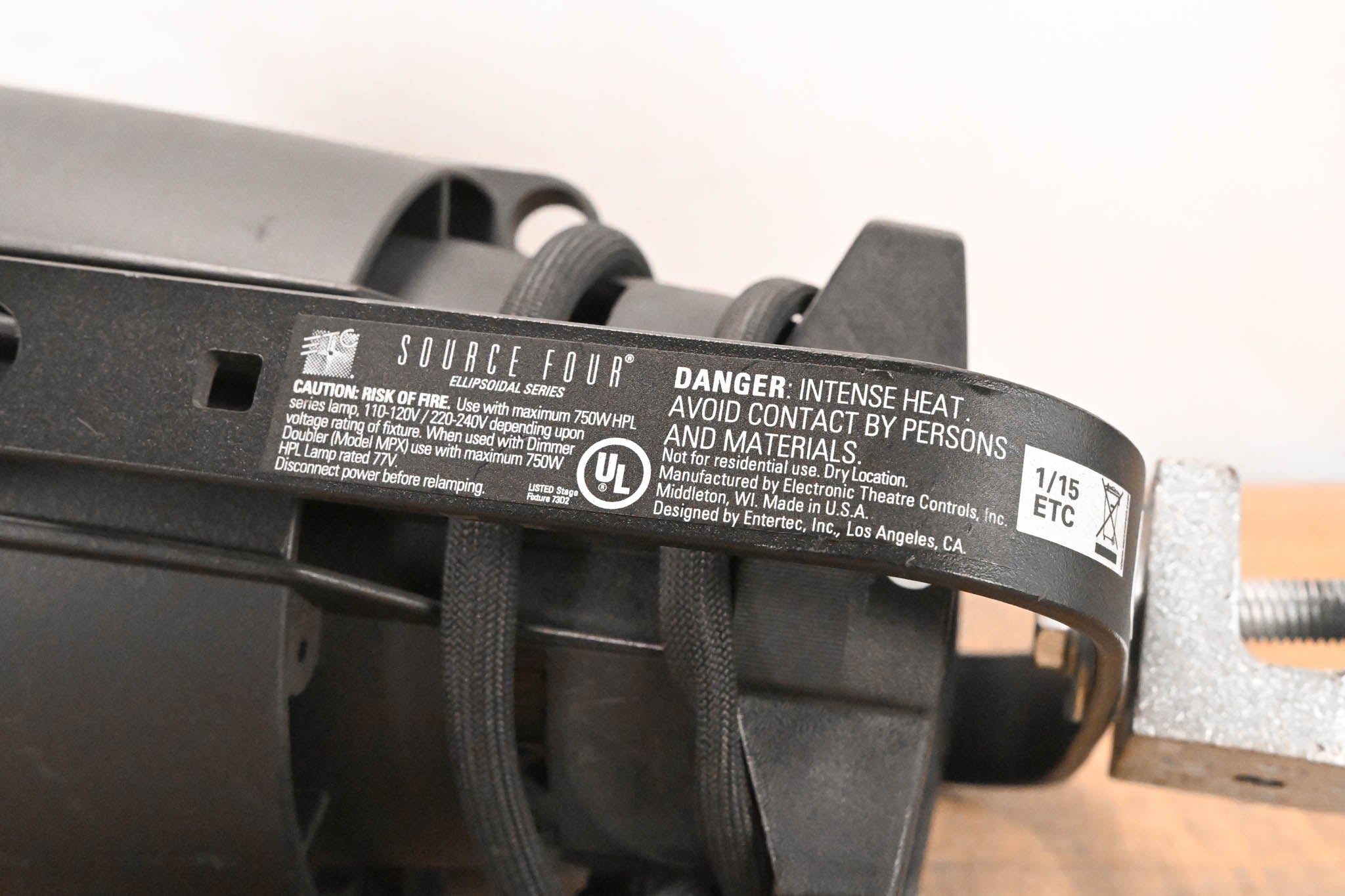 ETC Source Four 750 50 Degree Ellipsoidal Light