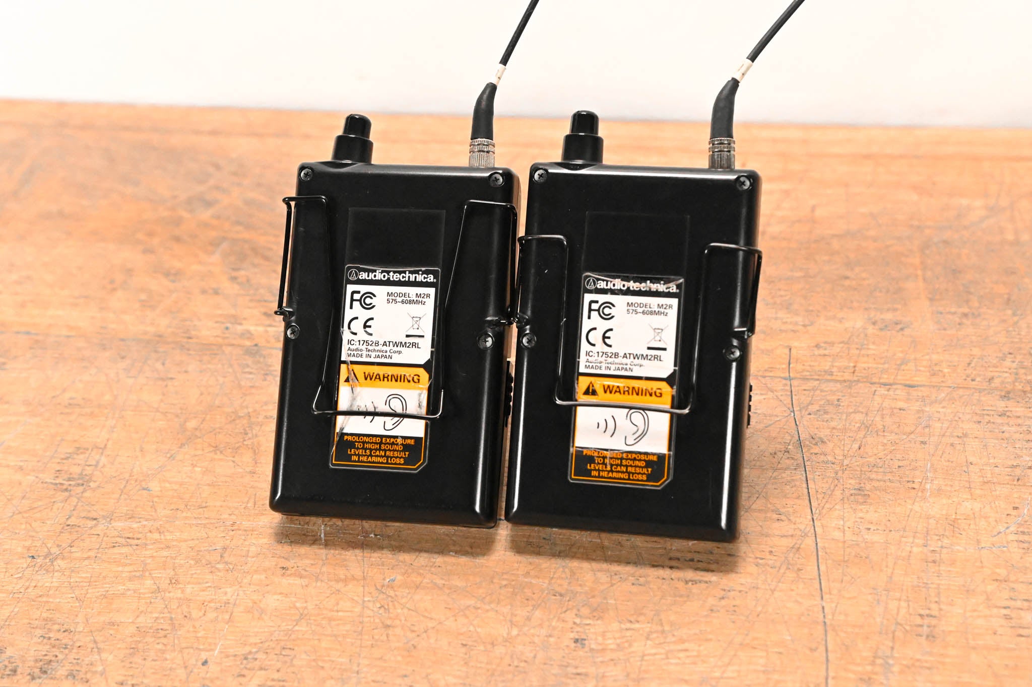 Audio-Technica M2 Wireless IEM System w/ 2 Bodypacks 575-608 MHz NO PSU