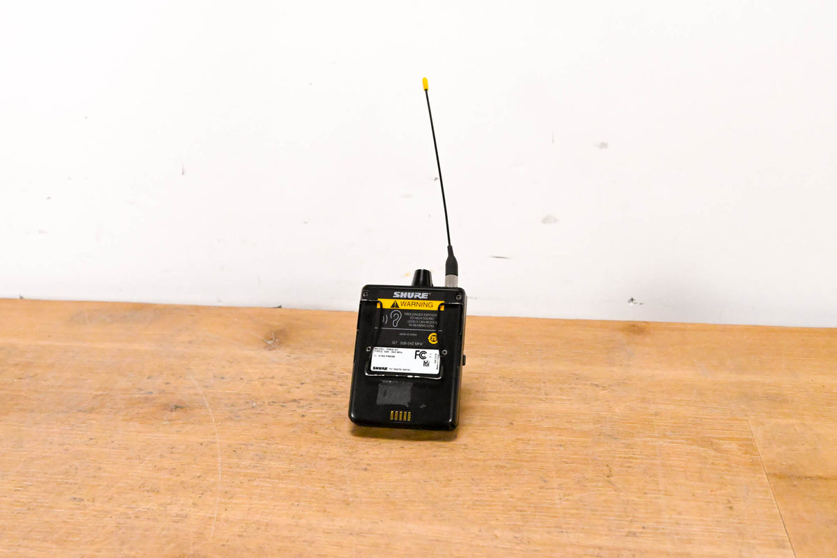 Shure P9RA-G7 Wireless Bodypack Receiver - G7 Band: 506-542 MHz