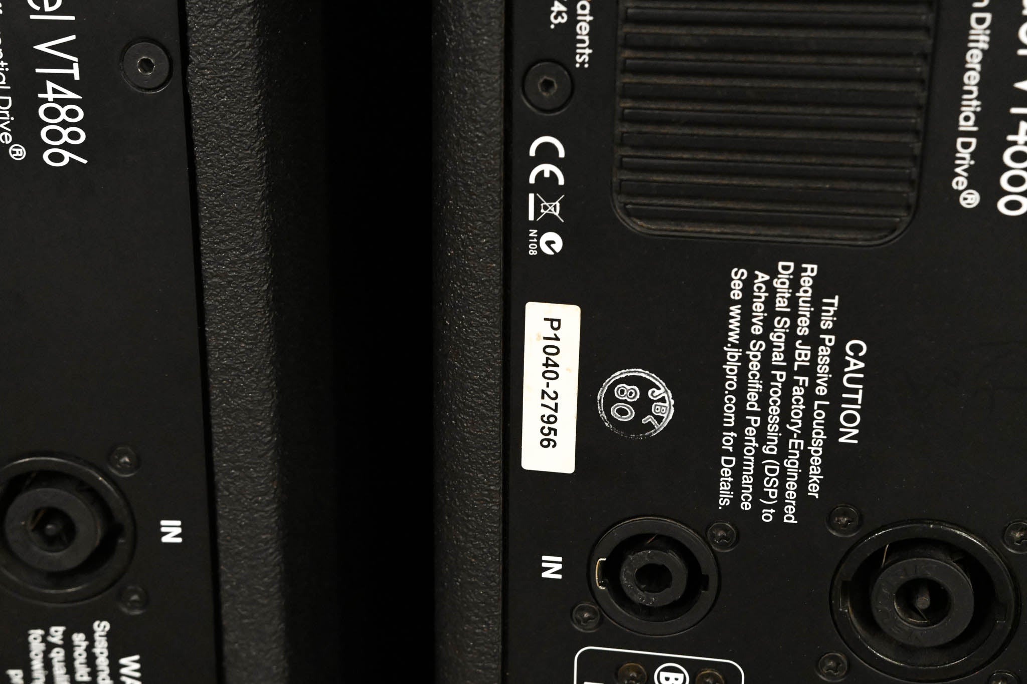 JBL VT4886 Dual 6.5" Passive Compact Line Array Loudspeakers (PAIR)