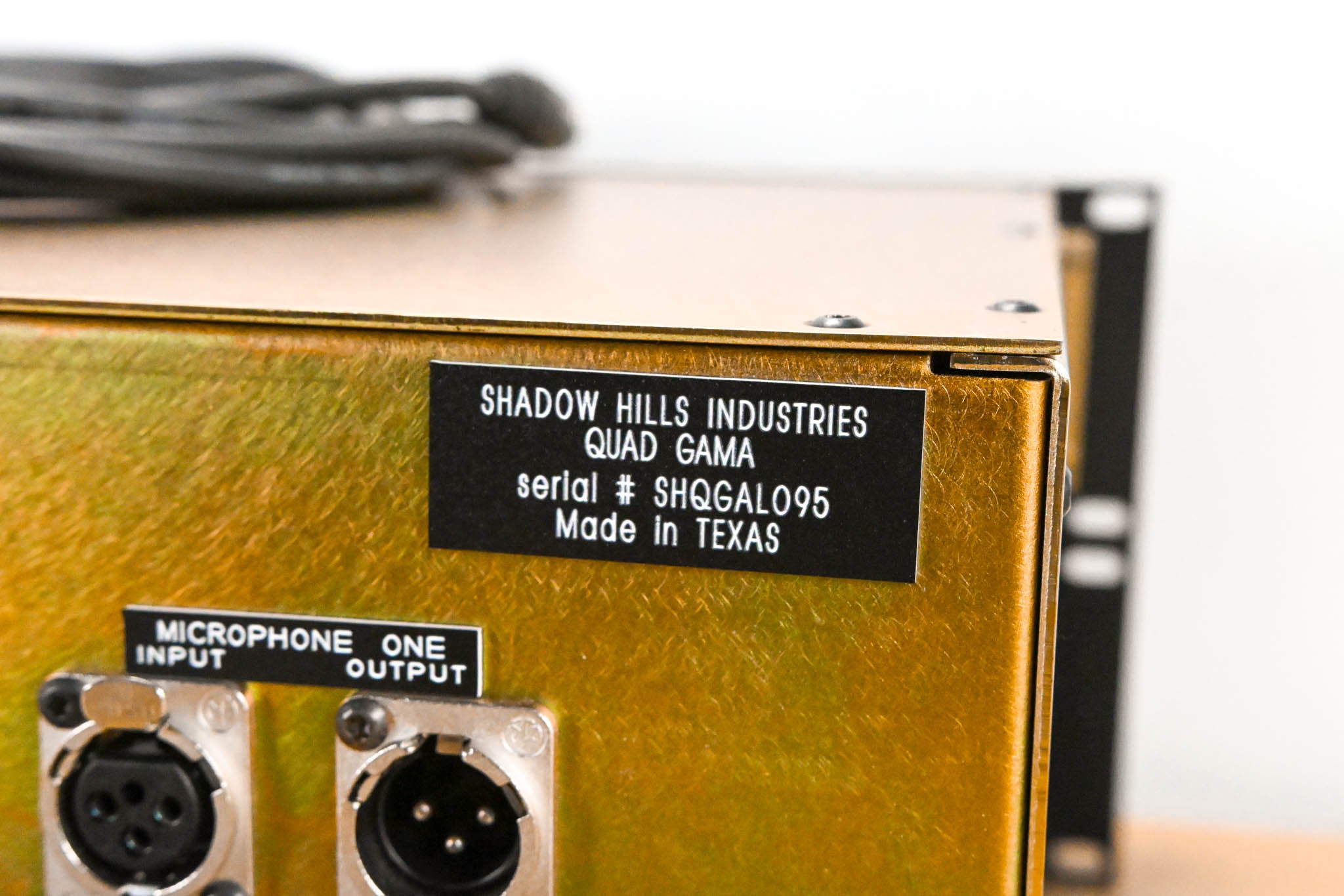 Shadow Hills Industries Quad GAMA 4-Channel Mic Preamp with PSU