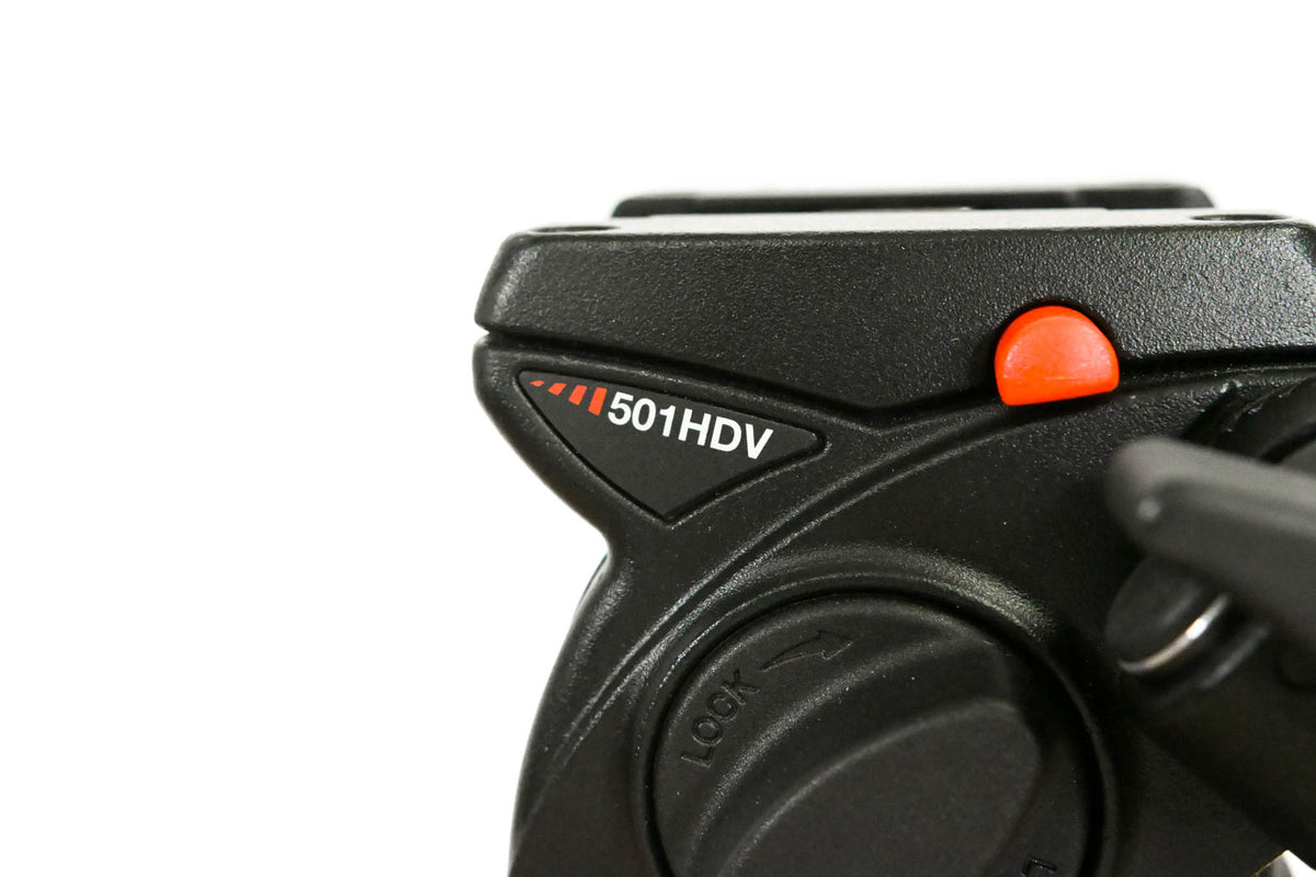 Manfrotto 501HDV Pro Video Head with 525MVB 2-Stage Tripod