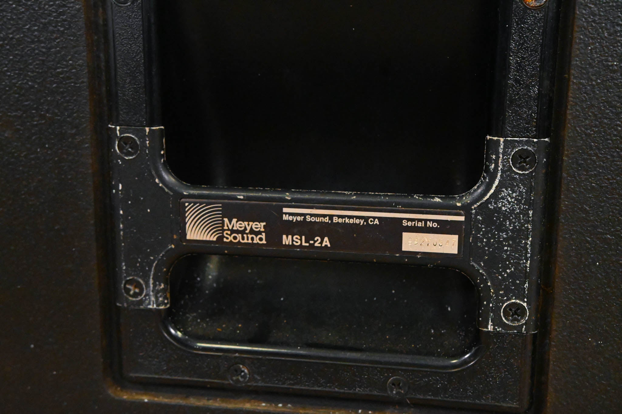 Meyer Sound MSL-2A Self-Powered Reinforcement Loudspeaker