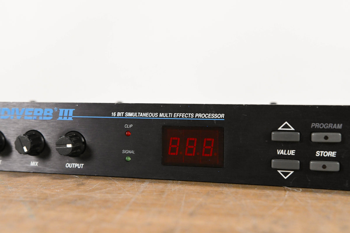 Alesis Midiverb III Digital Effects Processor (NO POWER SUPPLY)