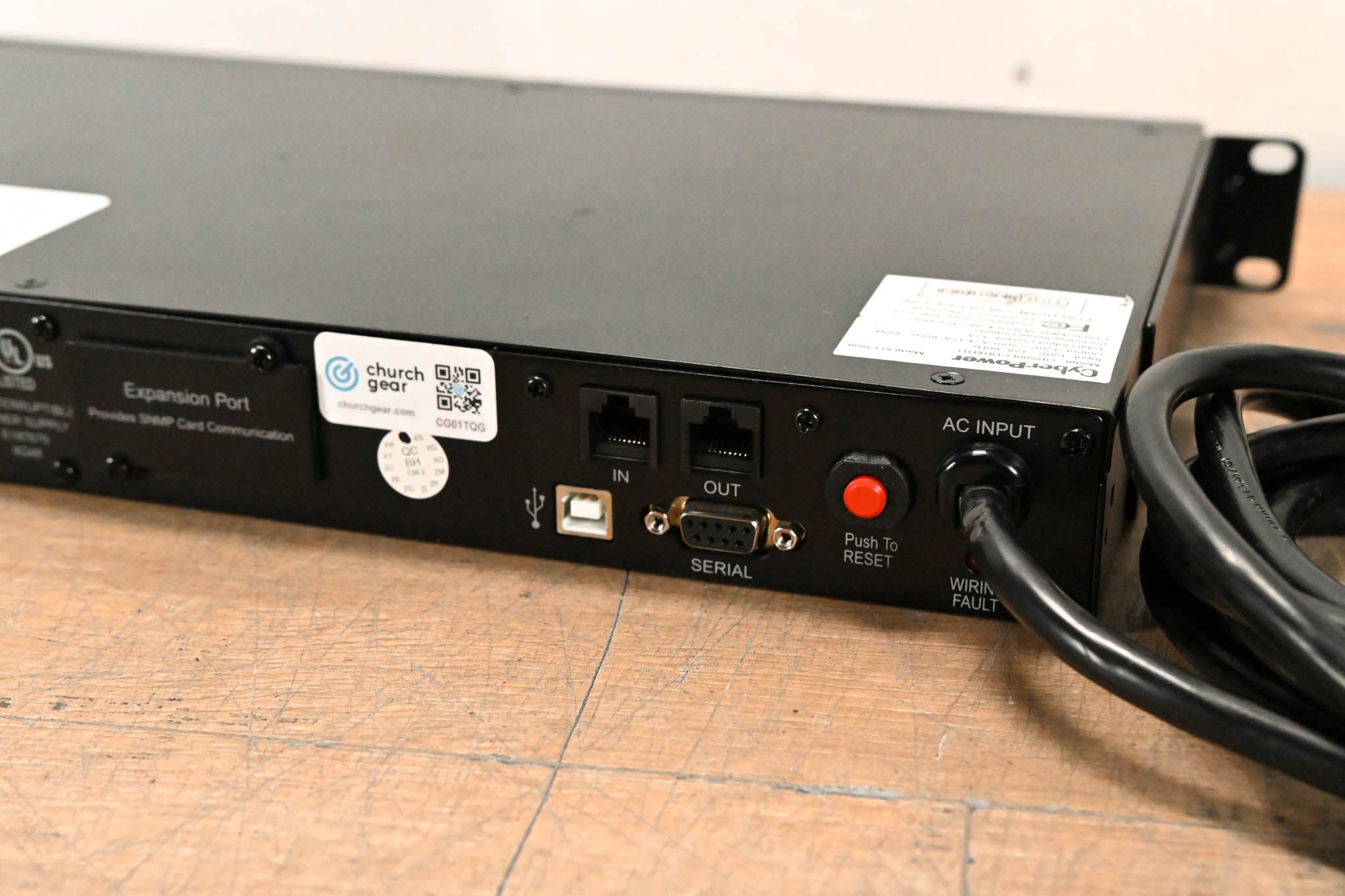 CyberPower OR500LCDRM1U 500VA 300W Rackmount UPS Power Conditioner