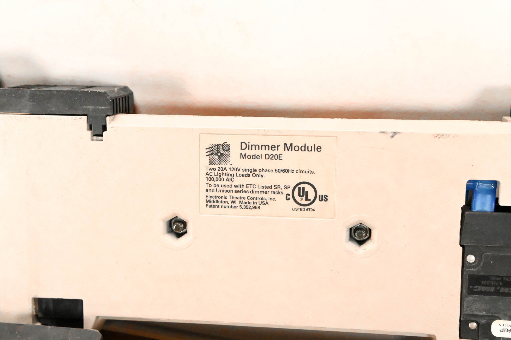 ETC D20E Dual 20A Dimmer Module (Pack of 4)
