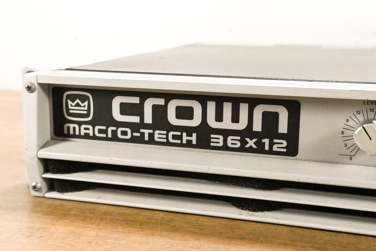 Crown Macro-Tech 36x12 2-Channel Power Amplifier