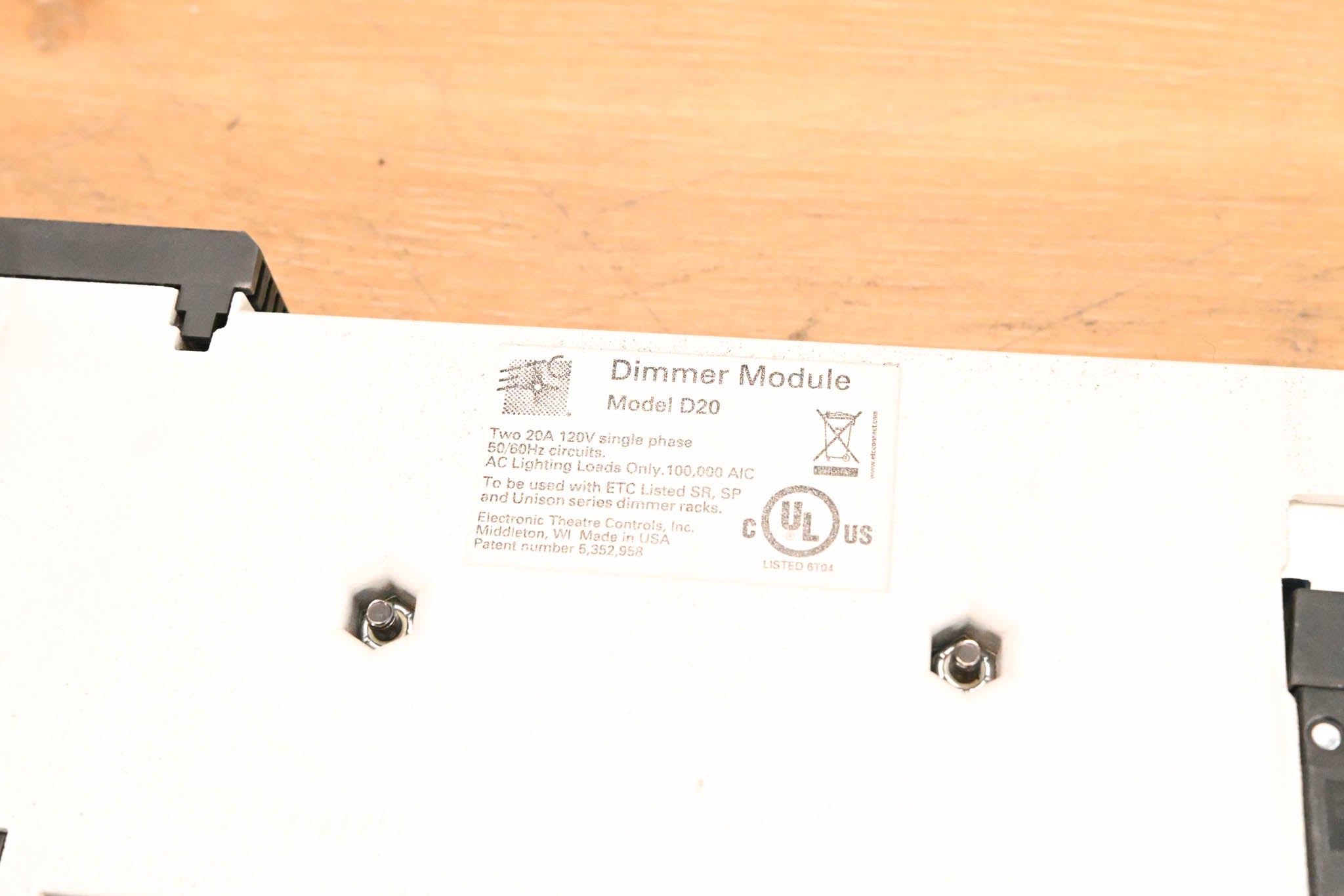 ETC D20 Dual 20A Dimmer Module (PAIR)