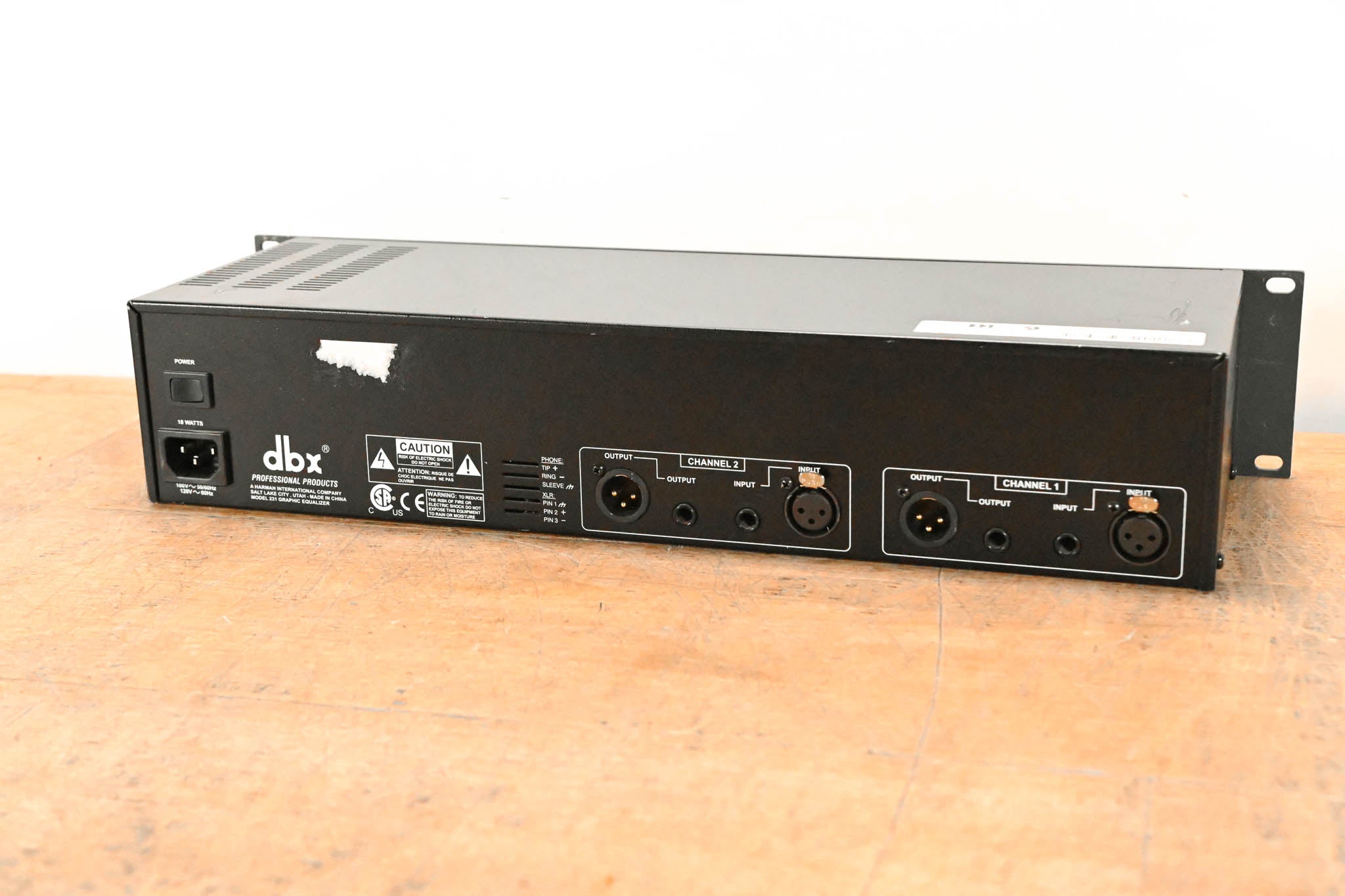 dbx 231 Dual-Channel 31-Band Graphic Equalizer