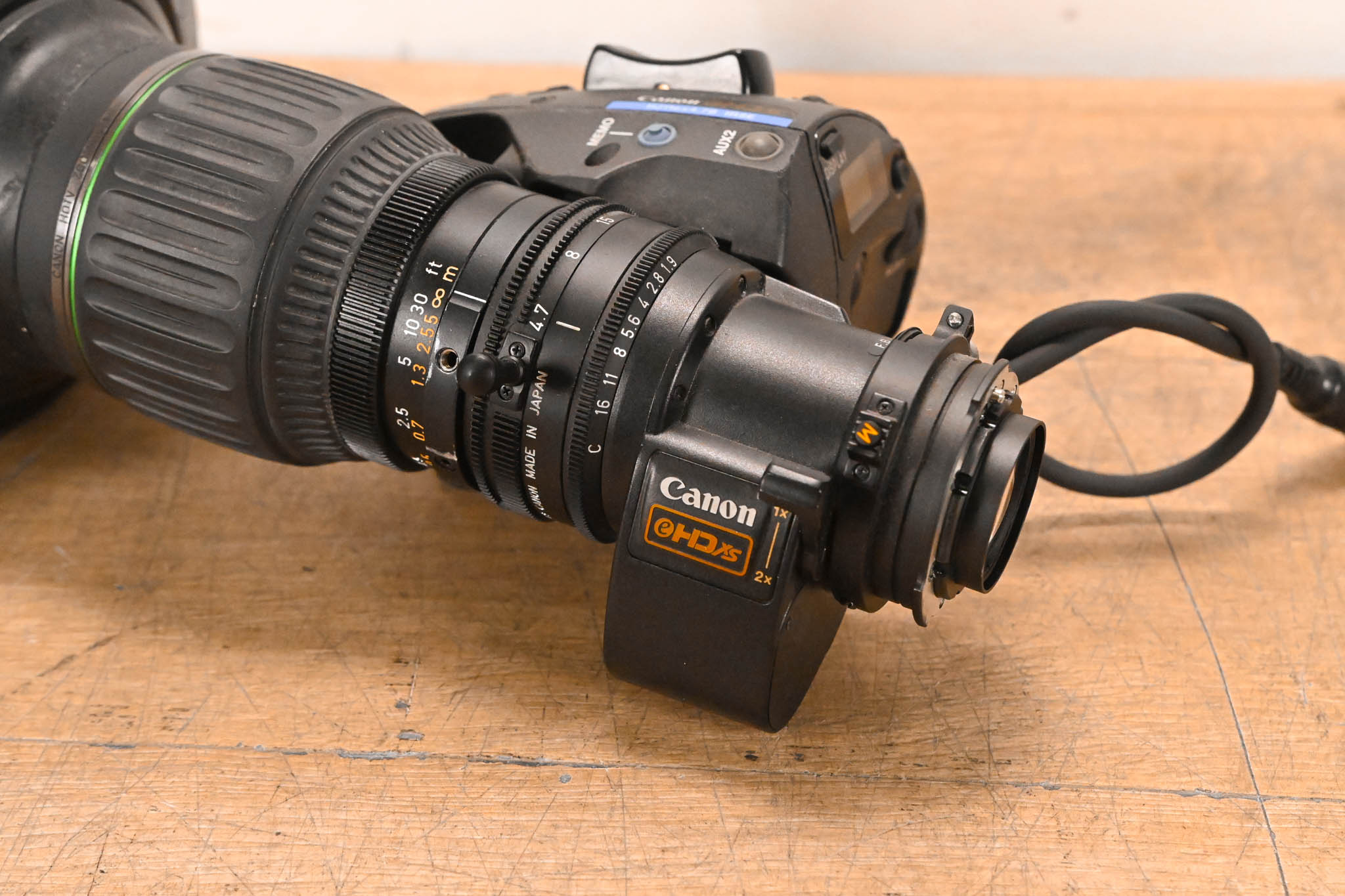 Canon HJ11ex4.7B IRSE eHDxs 11x 2/3" ENG Lens