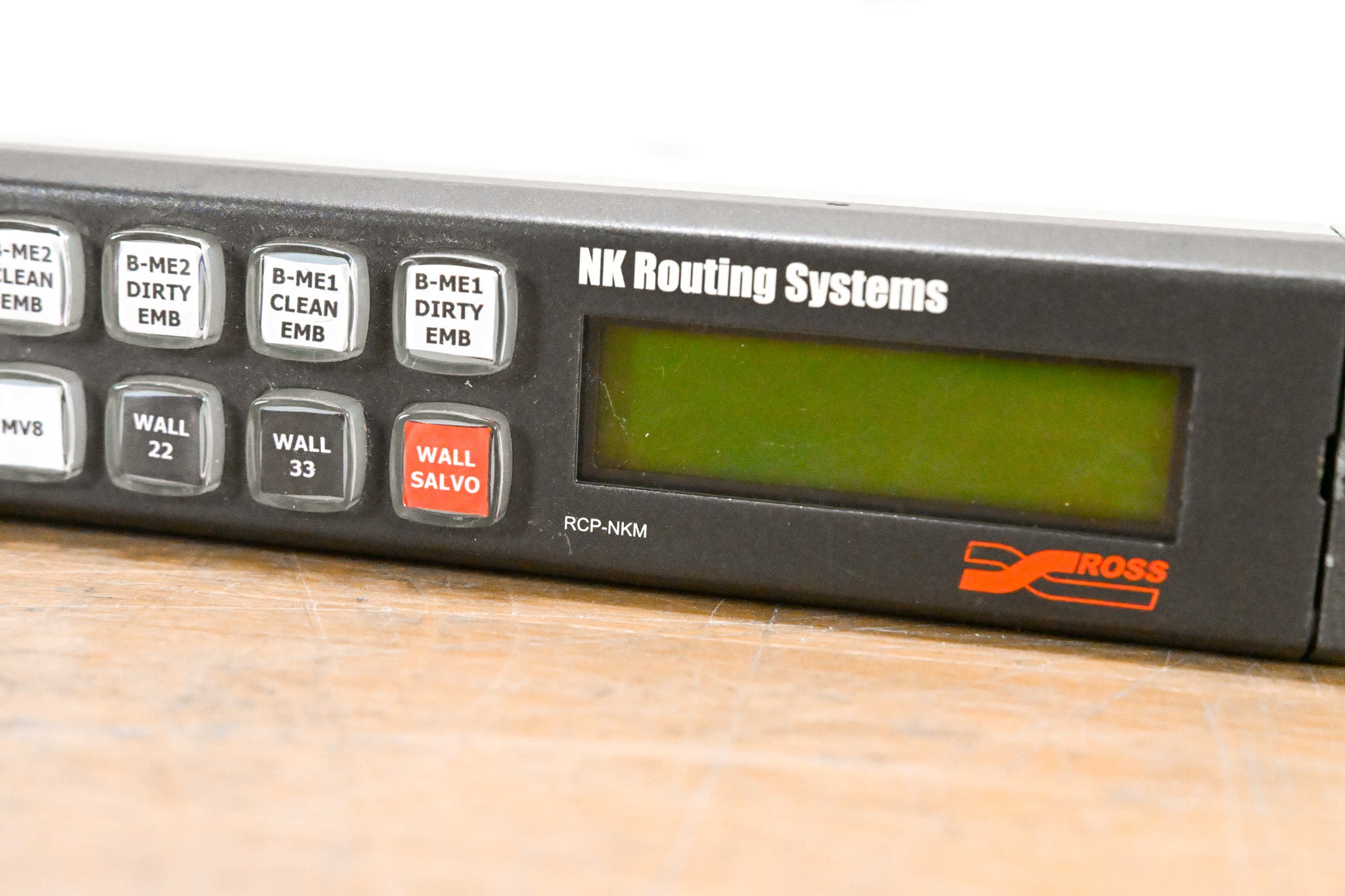 Ross RCP-NKM 1RU Remote Control Panel (NO POWER SUPPLY)