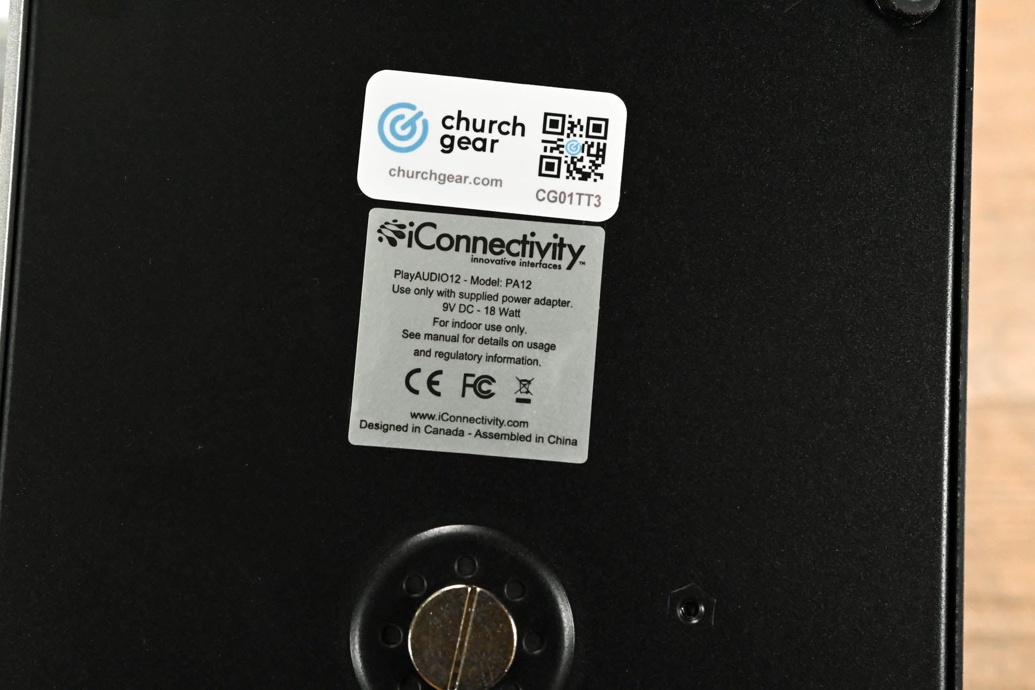 iConnectivity PlayAUDIO12 USB Audio and MIDI Interface (NO POWER SUPPLY)