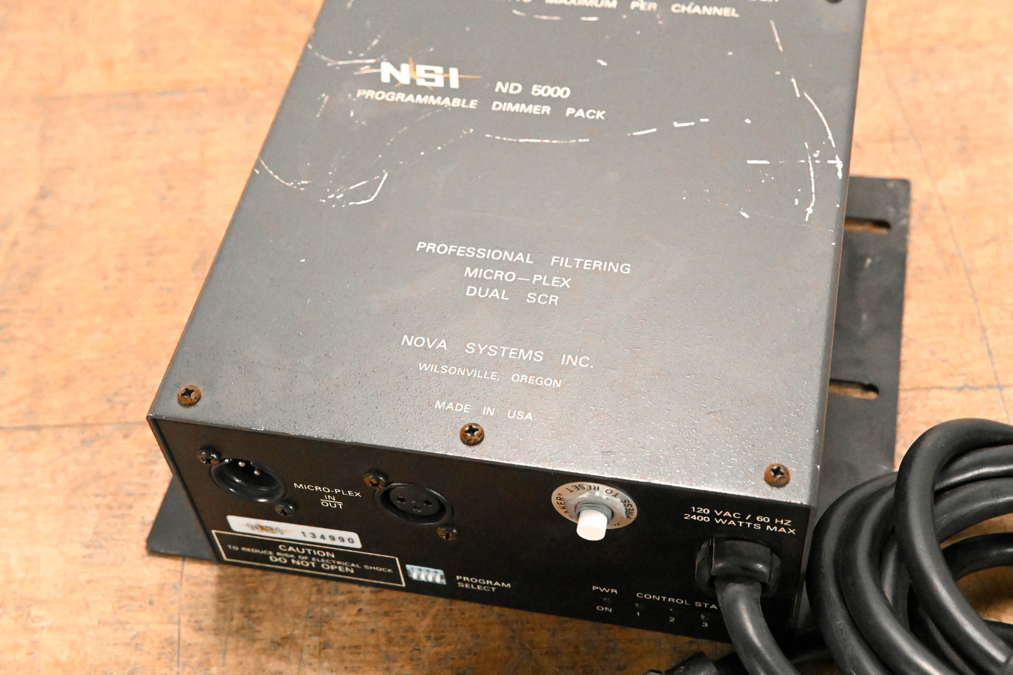 NSI ND 5000 4-Channel Programmable Dimmer Pack
