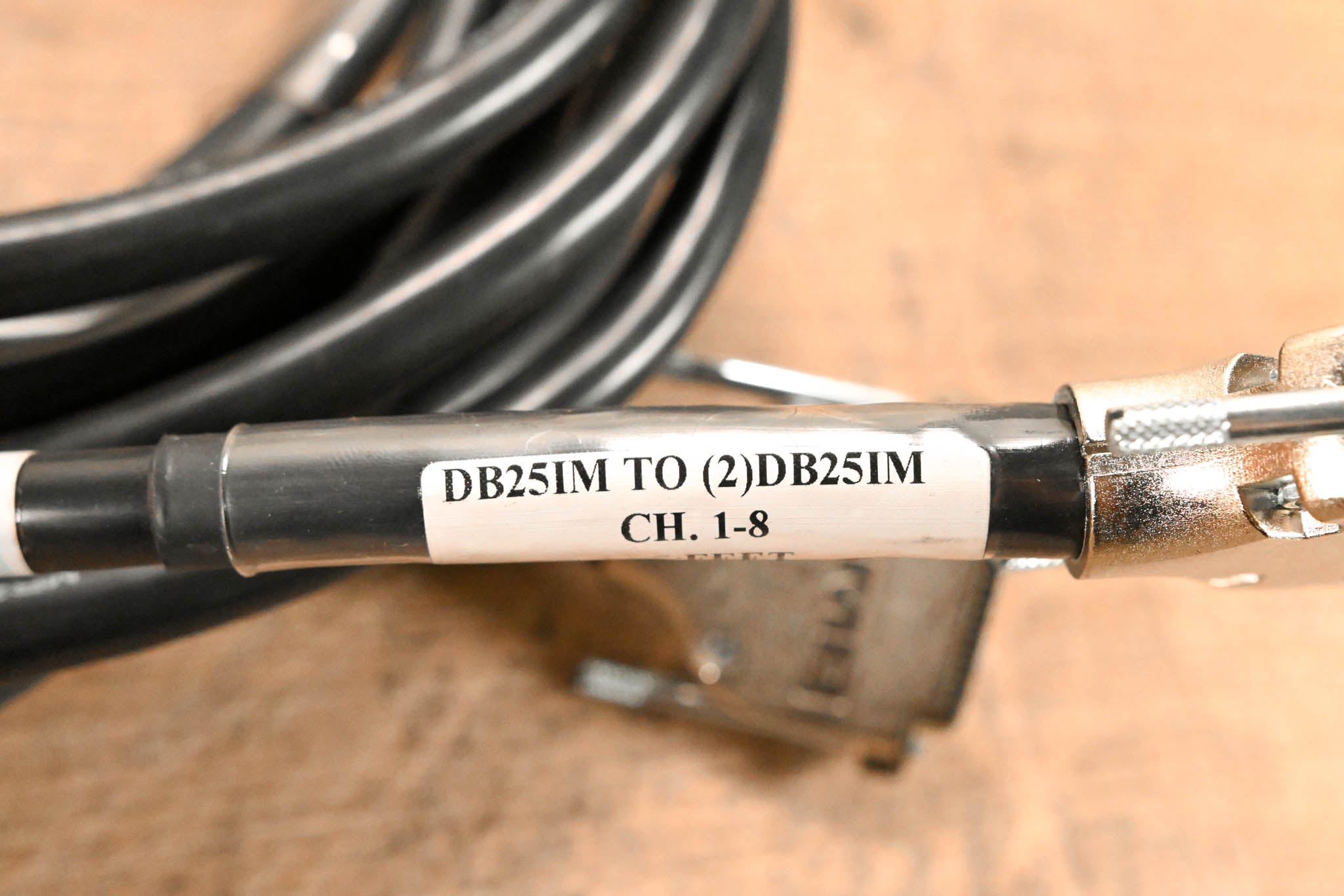 Unbranded DB25IM to (2)DB25IM TASCAM Pinout Cable - 13.5' (PAIR)