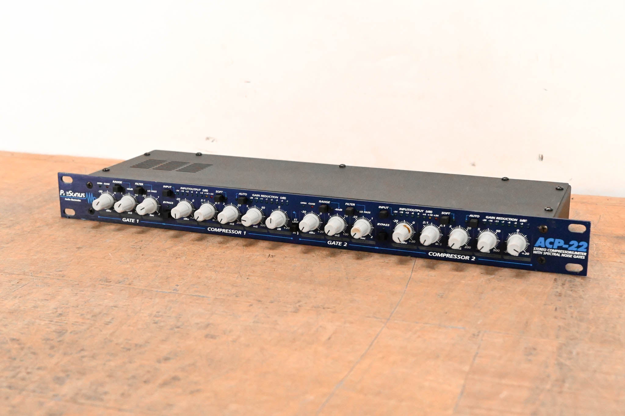 PreSonus ACP-22 Two-Channel Stereo Compressor/Limiter/Gate