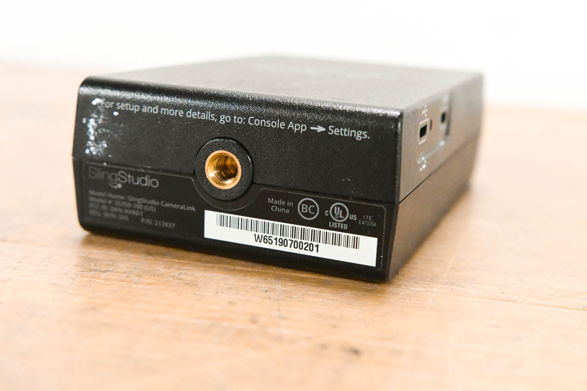 SlingStudio CameraLink