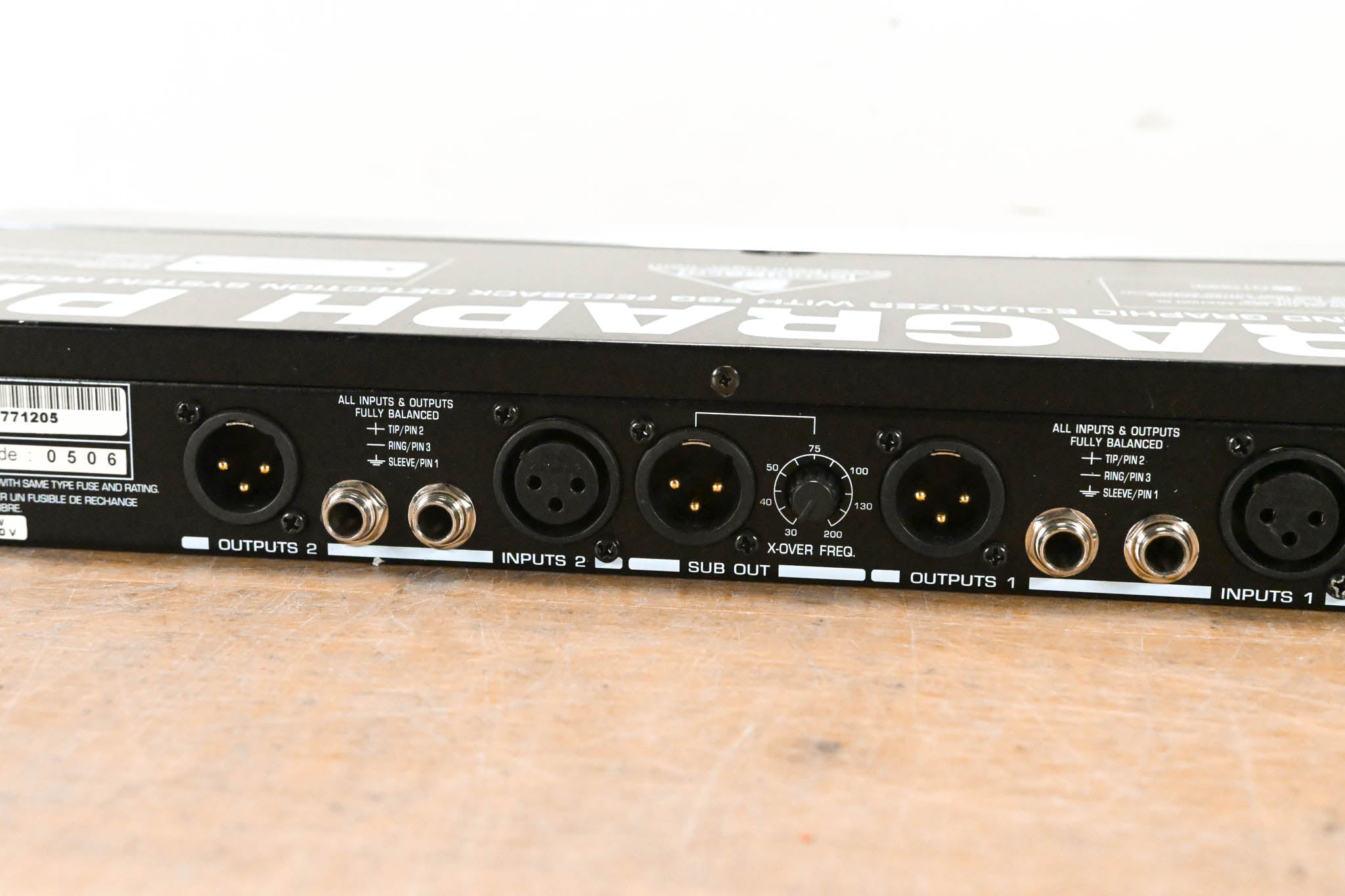 Behringer ULTRAGRAPH PRO FBQ1502 15-Band Stereo Graphic Equalizer