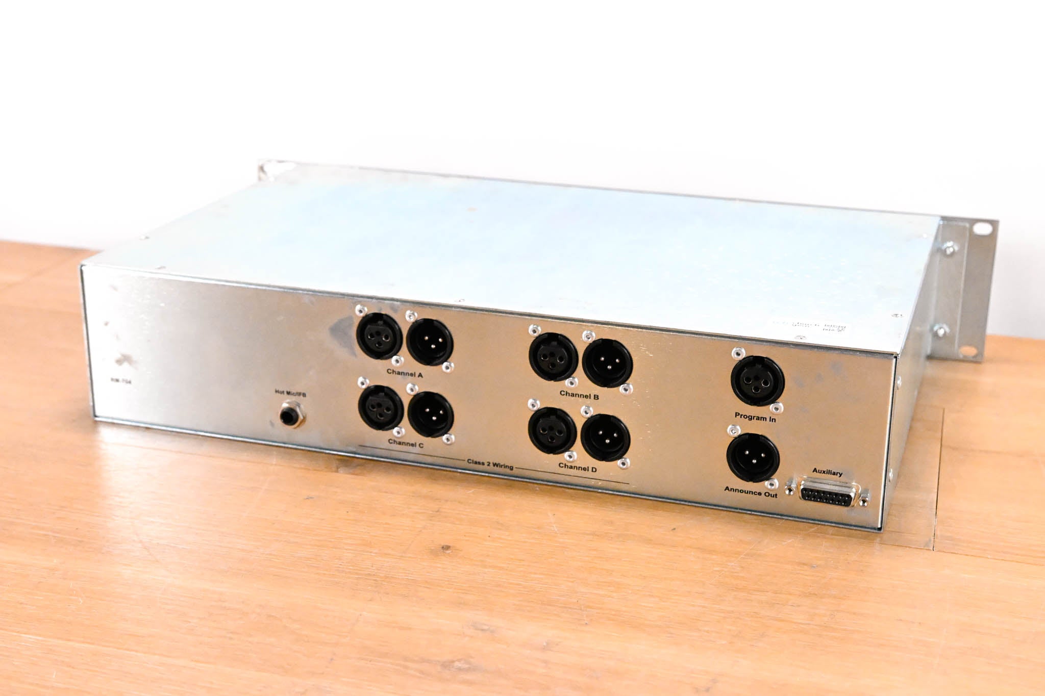 Clear-Com RM-704 2RU 4-Channel Intercom Remote Station