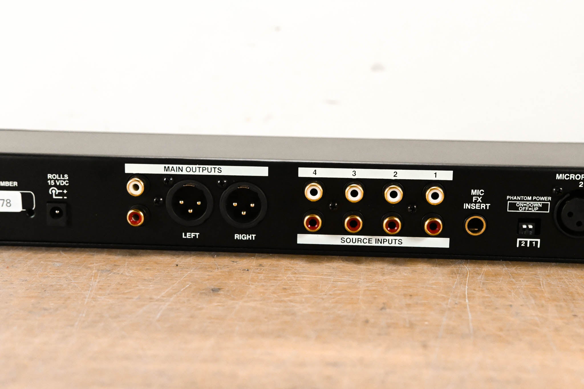 ROLLS RM69 MixMate 3 6-Channel Stereo Line / Microphone Mixer