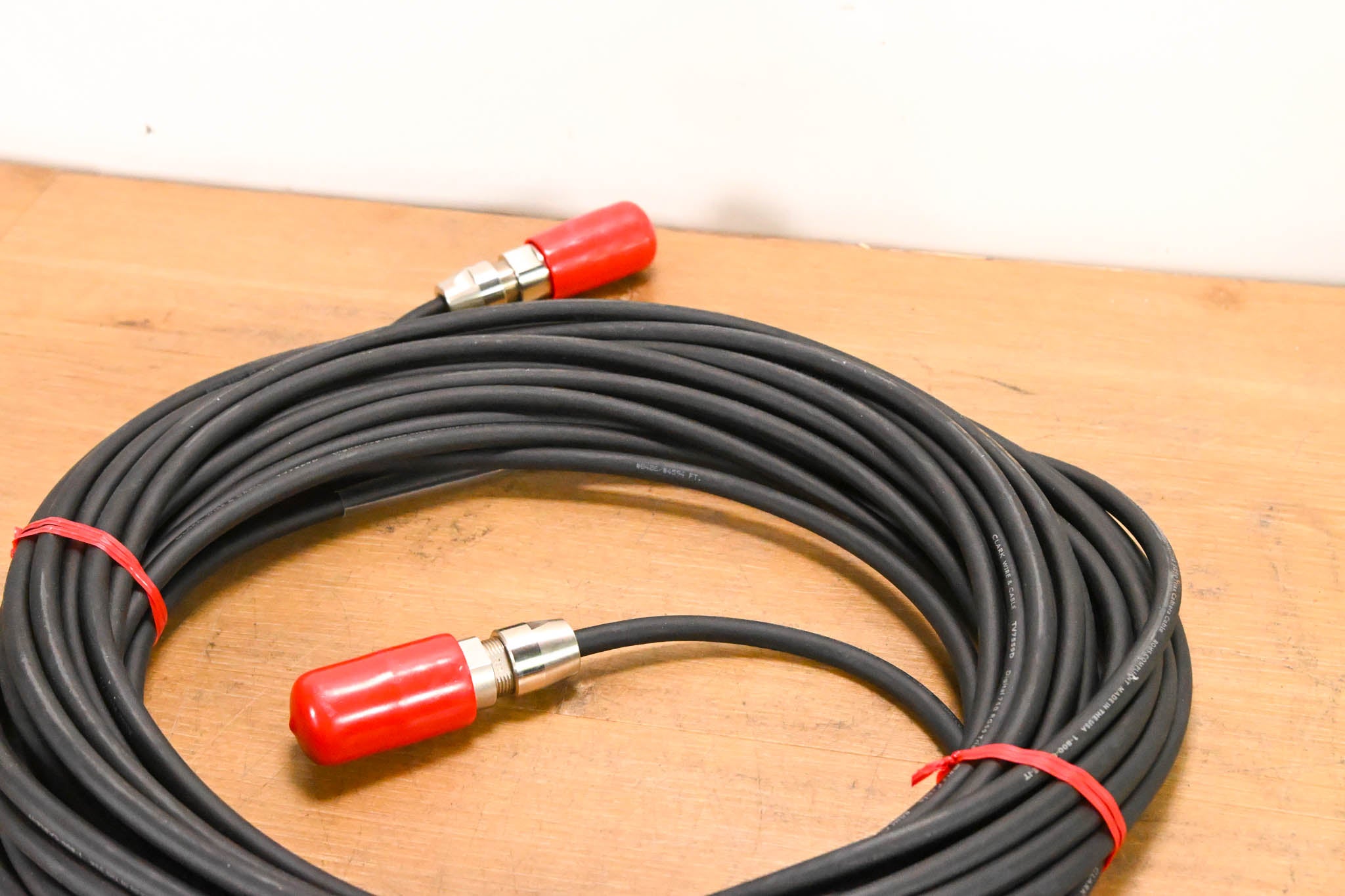 Clark Wire & Cable TV7559D RG59 Triax Broadcast Camera Cable - 75'