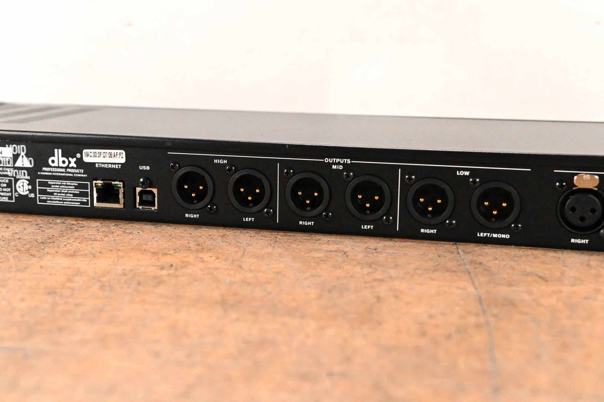 dbx DriveRack PA2 Complete Loudspeaker Management System