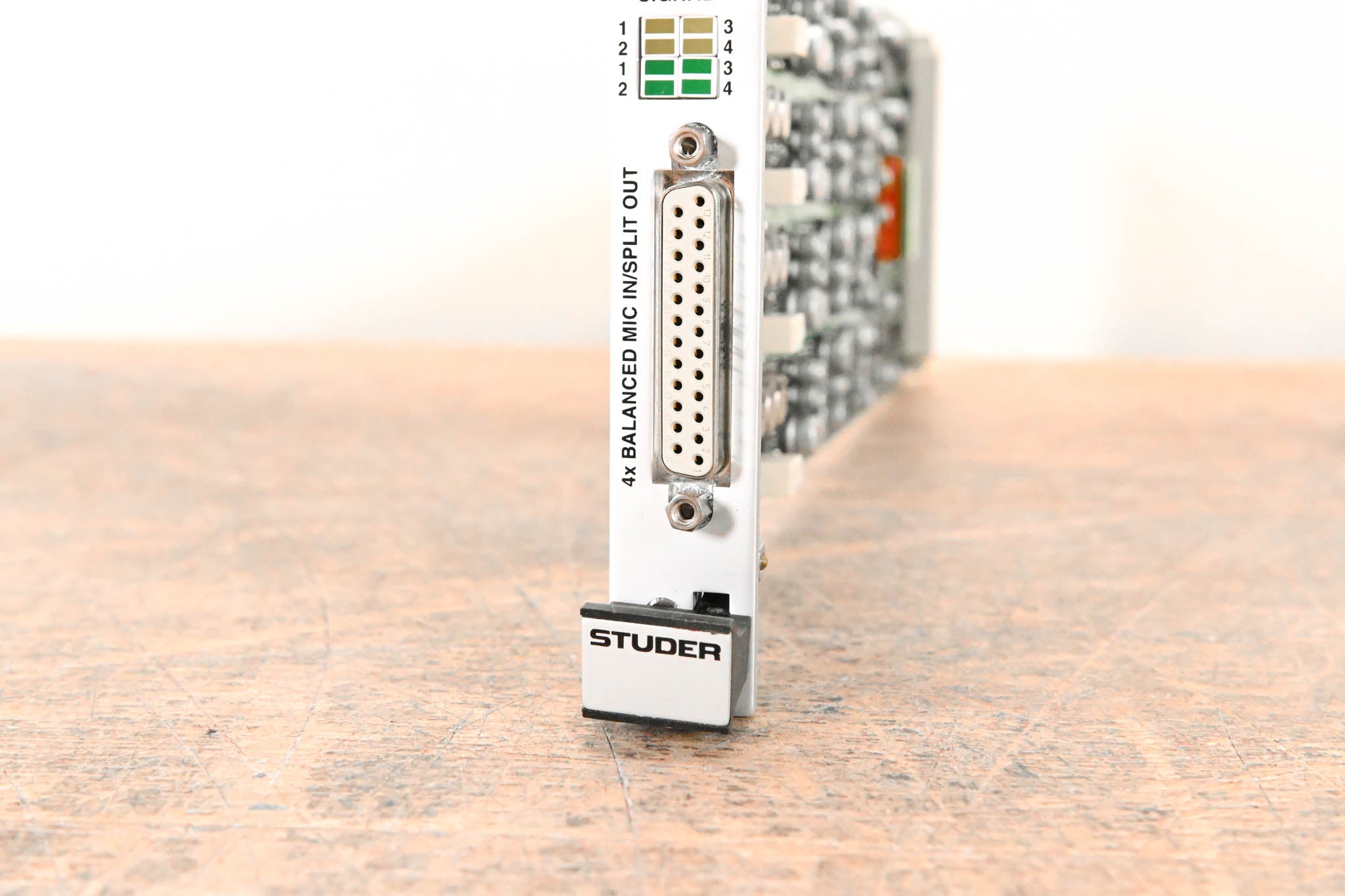Studer Mic/Line In Card for D21m Modular I/O System