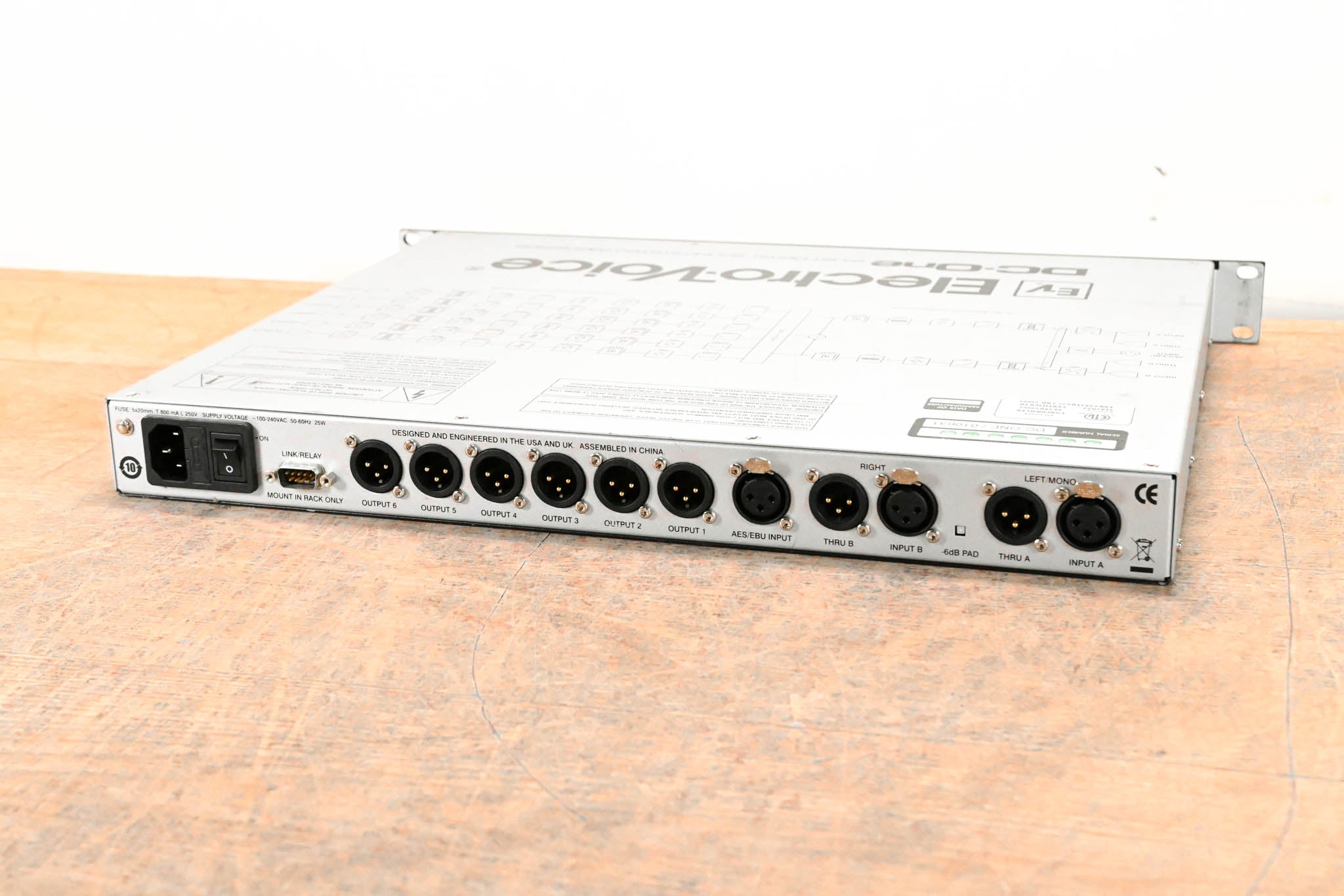 Electro-Voice (EV) DC-One 24-Bit Digital Sound System Processor