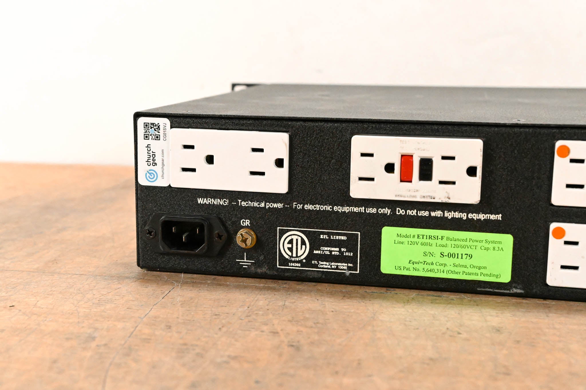 Equi=Tech ET1RSI-F Balanced Power Supply