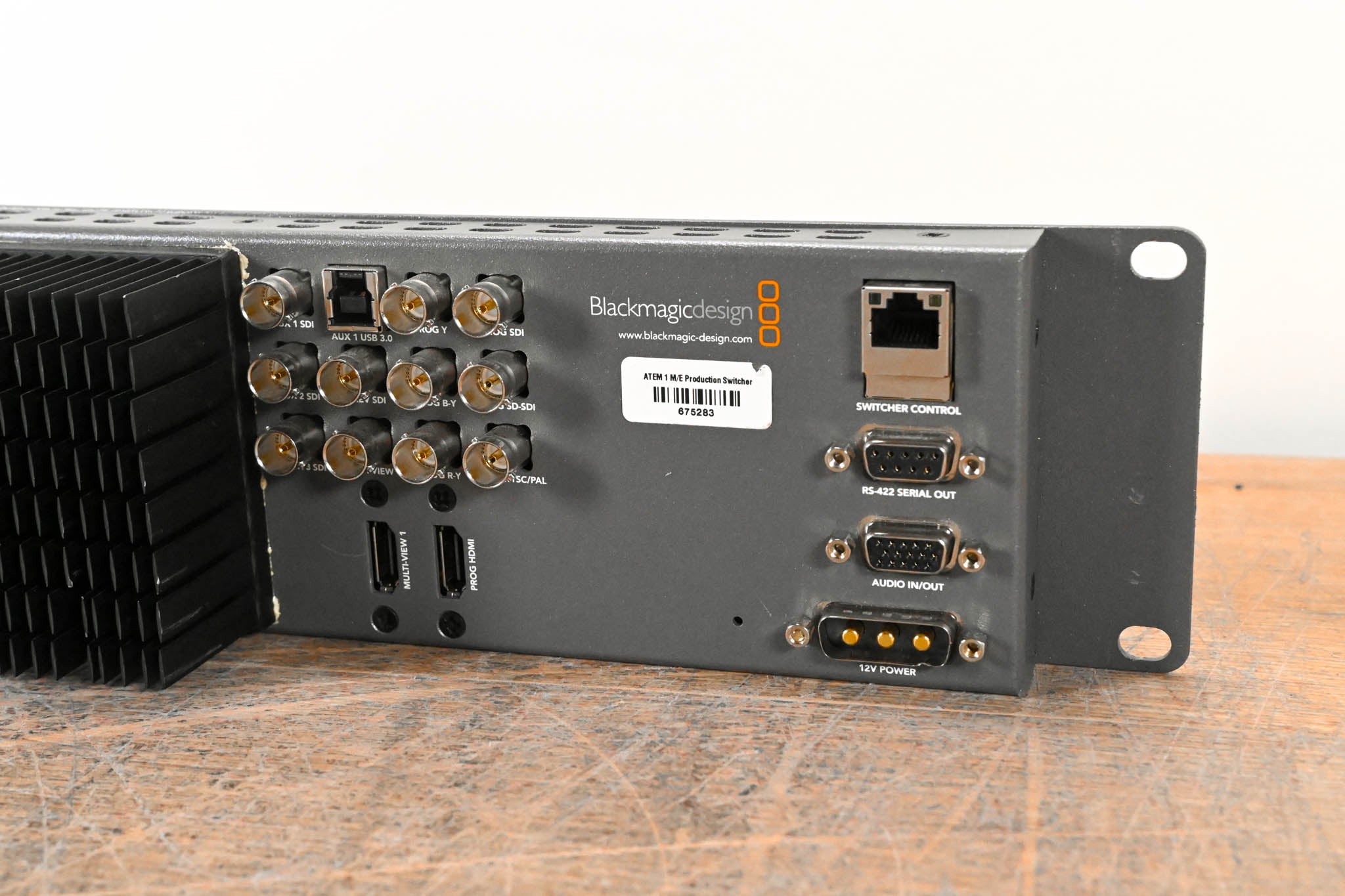 Blackmagic Design ATEM 1 M/E Production Switcher (NO POWER SUPPLY)