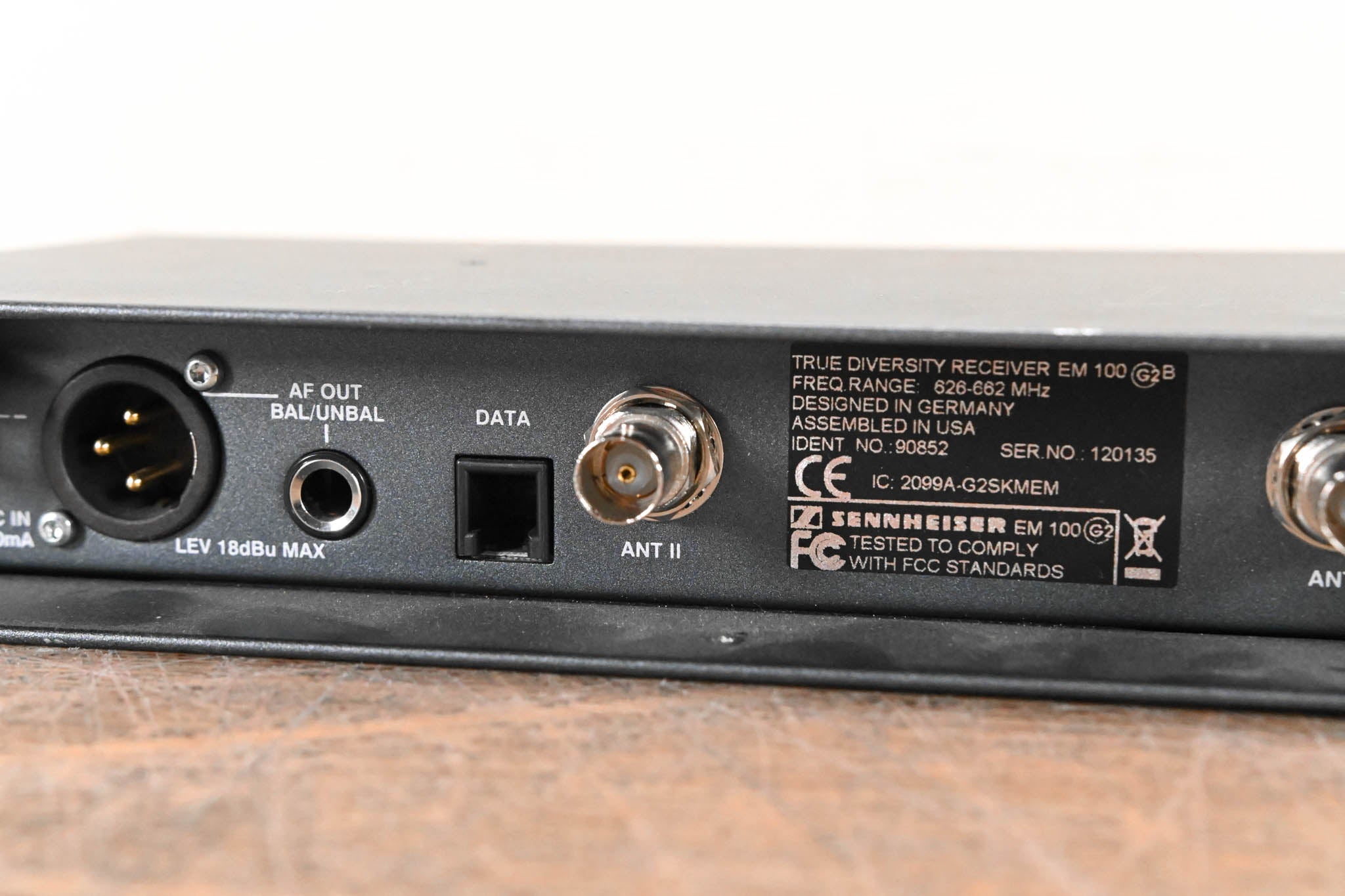 Sennheiser EM 100 G2 Wireless Receiver - B Range: 626-662 MHz