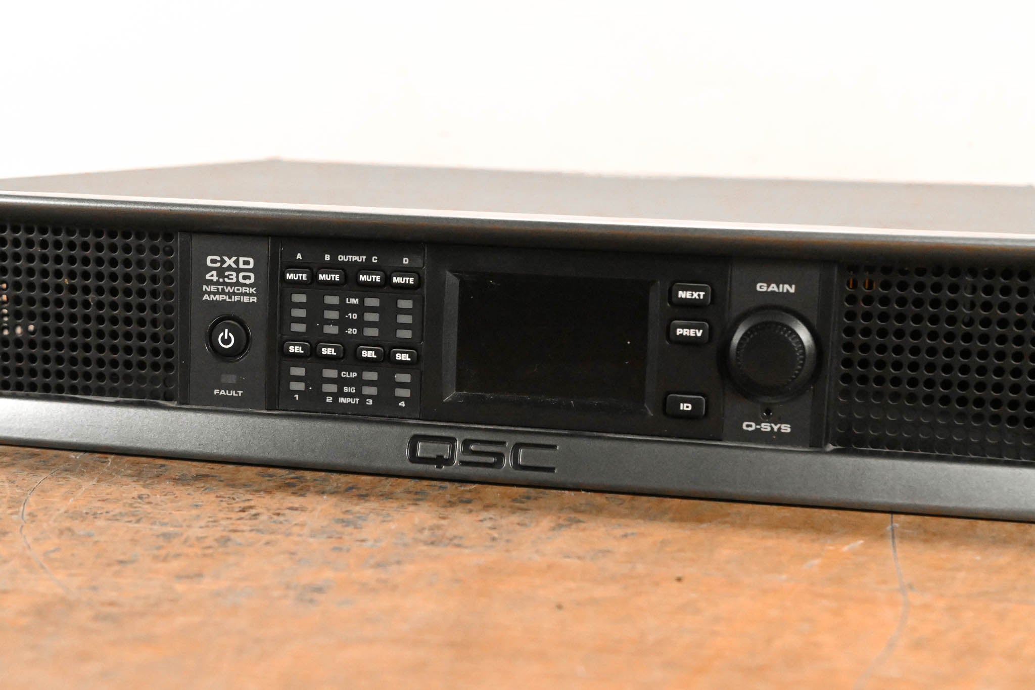 QSC CXD4.3Q 4-Channel Network Amplifier