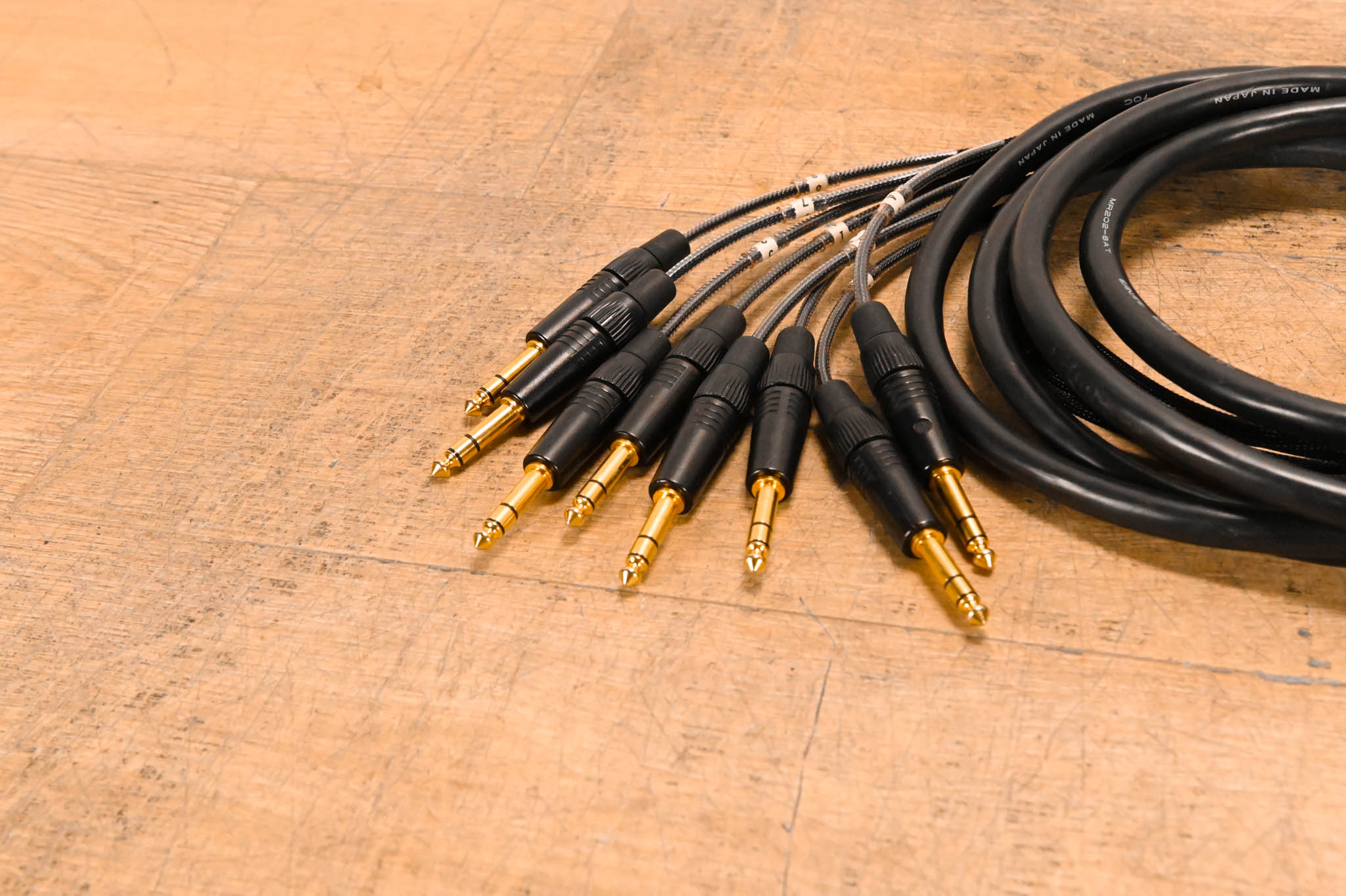 Whirlwind DBF1-S-010 10' Snake Cable with 8 TRSM to DB25-M