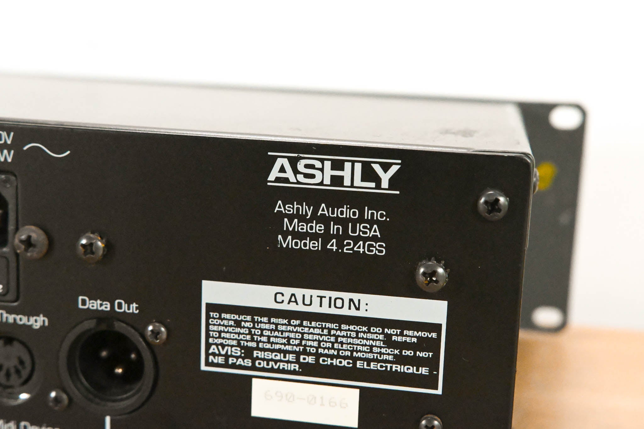 Ashly Protea 4.24GS 4-Channel Digital Graphic Equalizer Slave