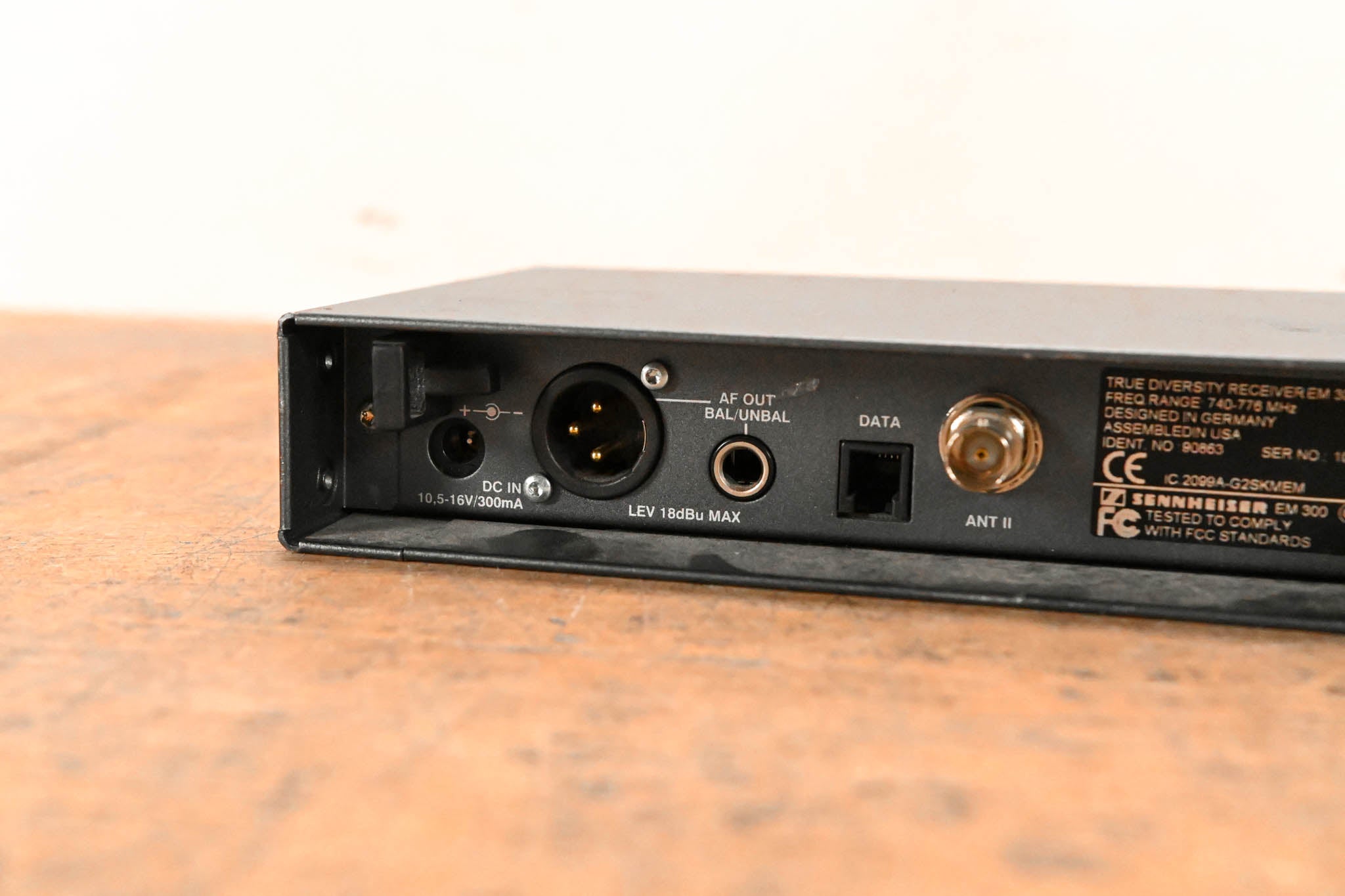 Sennheiser EM 300 G2 Wireless Receiver - 740-776 MHz (NO POWER SUPPLY)