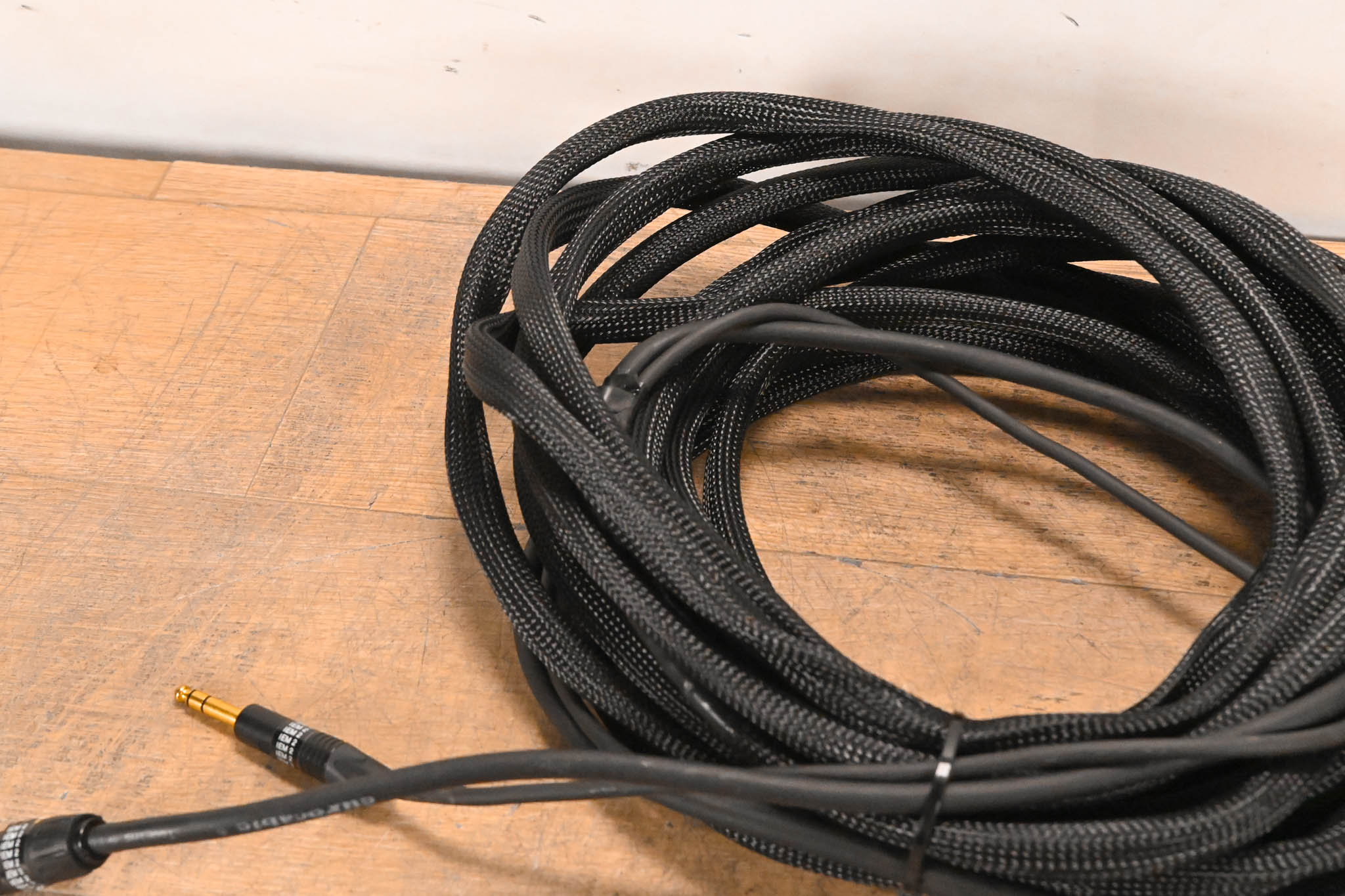 Unbranded 1/4" TRS and EtherCON RJ45 Loom - 40'