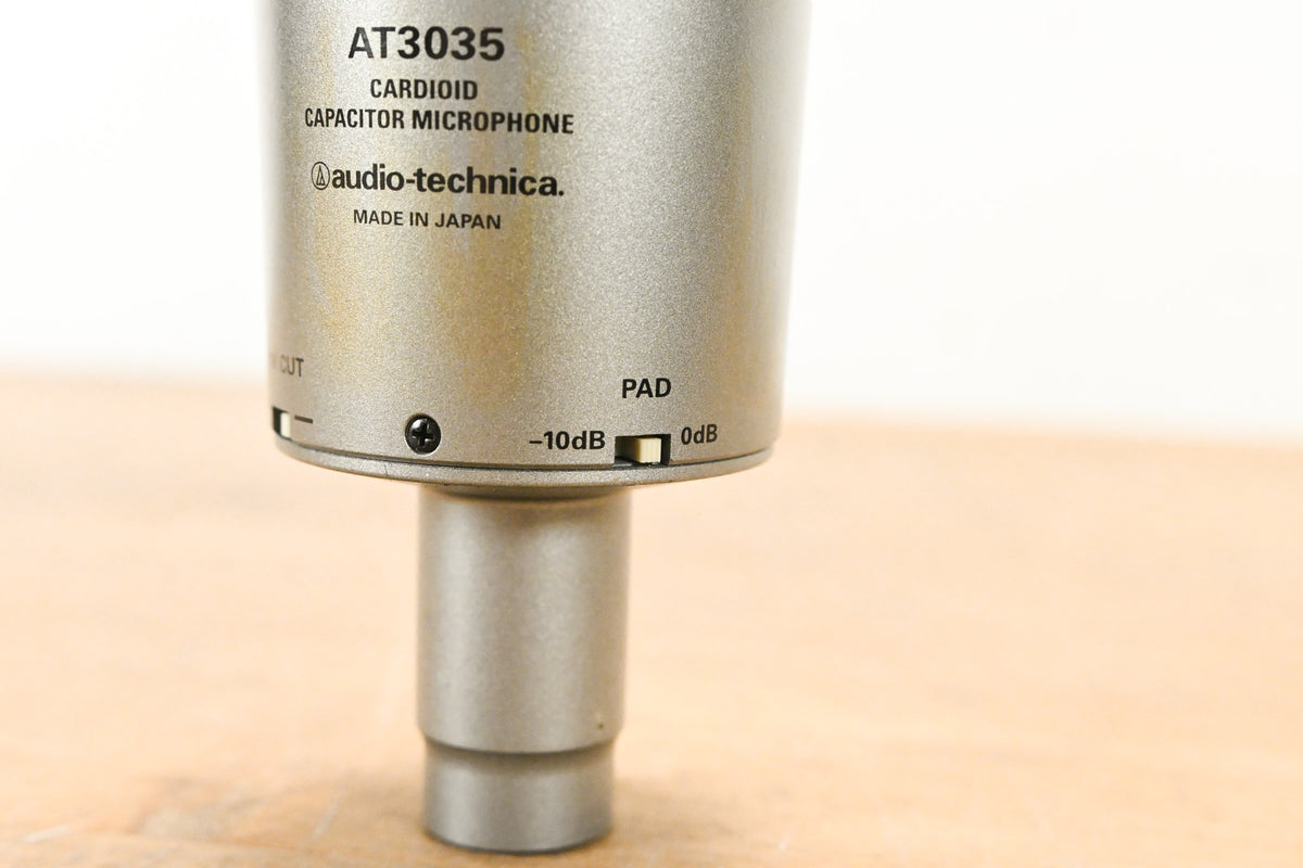 Audio-Technica AT3035 Cardioid Condenser Microphone