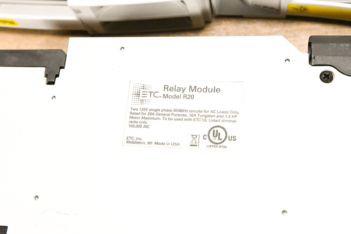 ETC R20 Unison 120V Dual 20A Relay Module (Pack of 3)